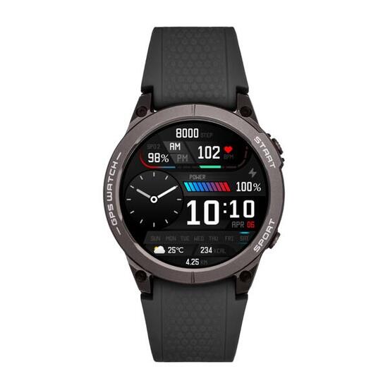 Smartwatch Watchmark GPS Watch 100 trybów sportowych ekran AMOLED