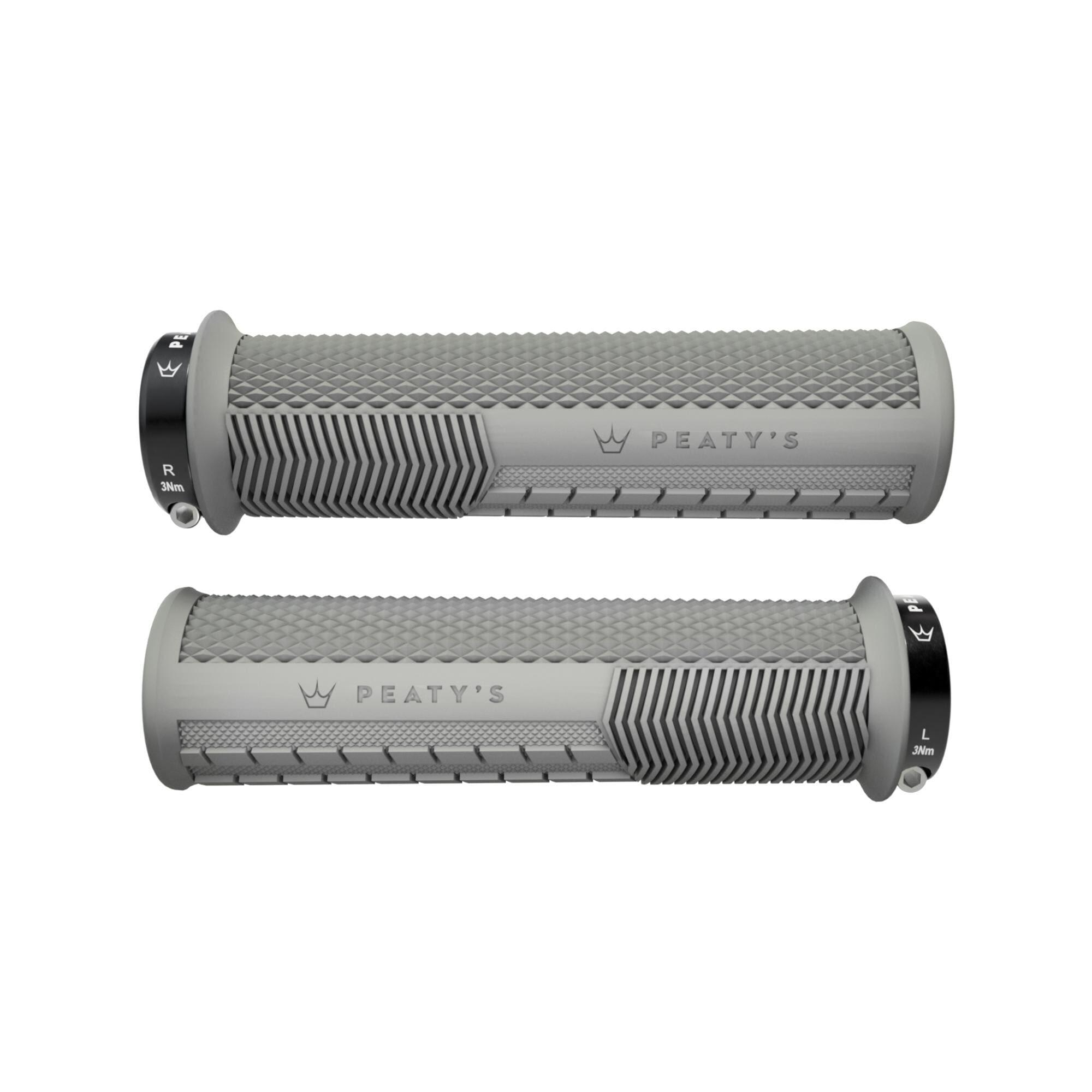 PEATY'S Peaty's Monarch Knurl Grip Thick (32-34mm) Slate – Mountain Bike MTB Grip