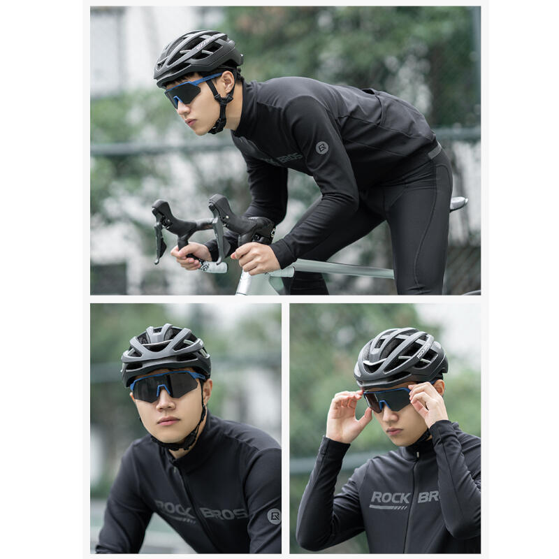 Okulary rowerowe z 4 wymiennymi szkłami Rockbros RB600 5/7