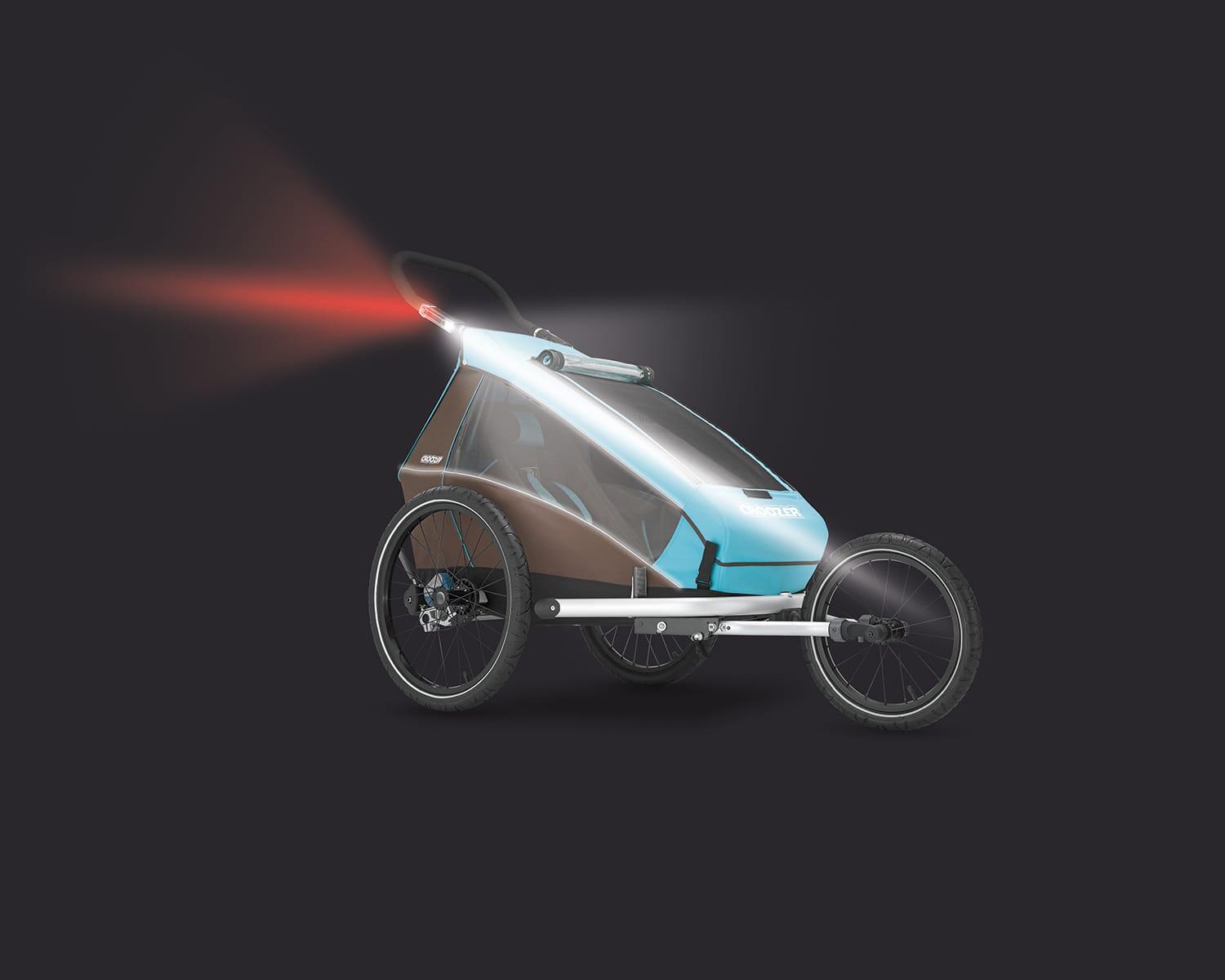 Fietskaraccessoire Licht-duwstang voor Kid-model vanaf 2008 (niet Yuuna) 2/5