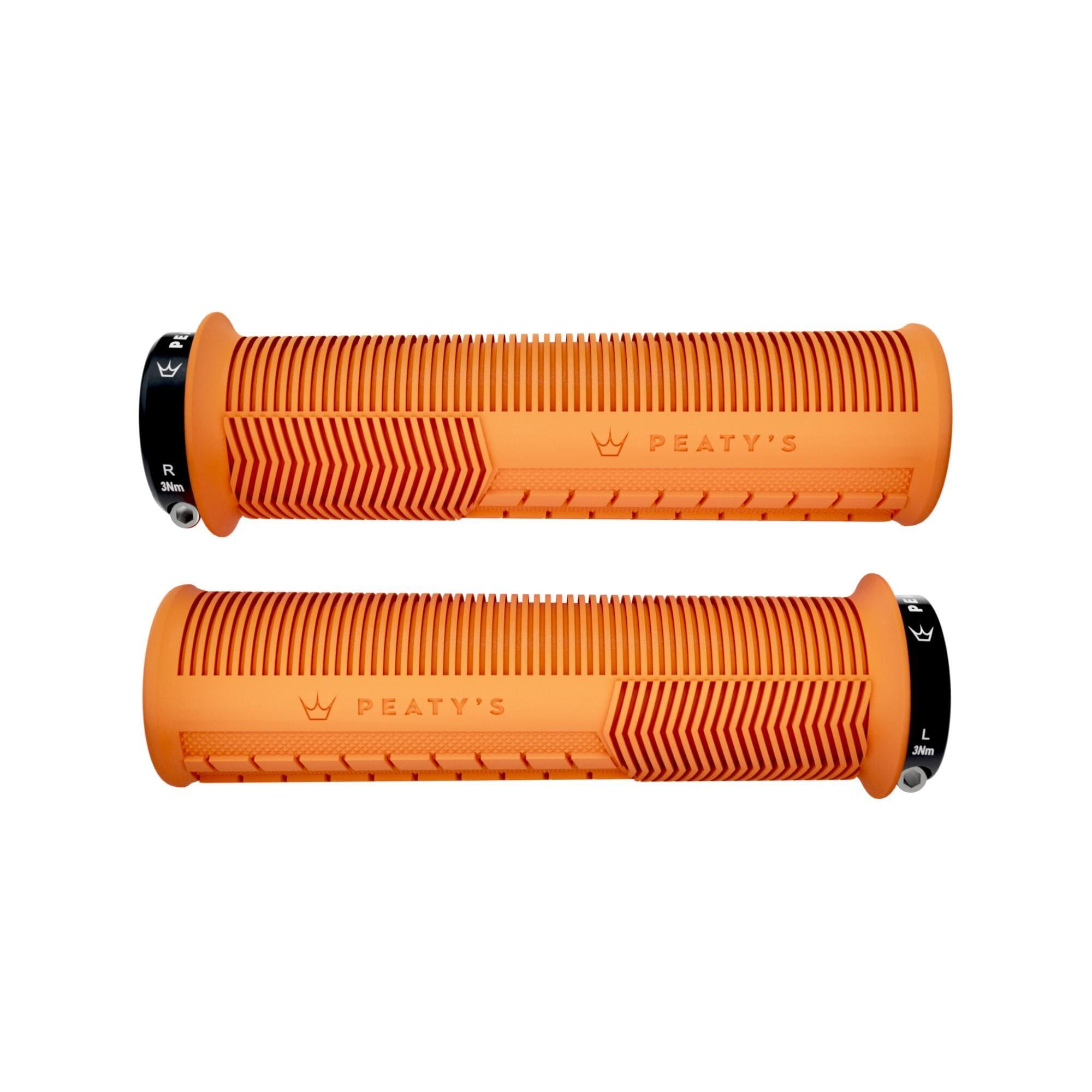 PEATY'S Peaty's Monarch Mushroom Grip Thick (32-34mm) Mango – Mountain Bike MTB Grip