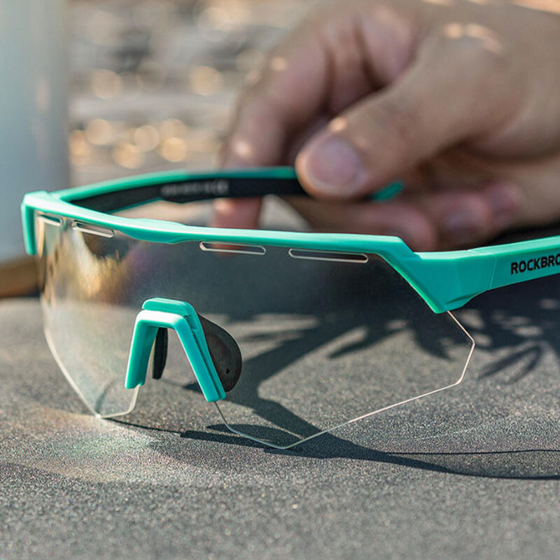 Okulary rowerowe z 4 wymiennymi szkłami Rockbros RB600 4/7