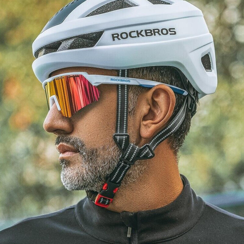 Okulary rowerowe z 4 wymiennymi szkłami Rockbros RB600 3/7