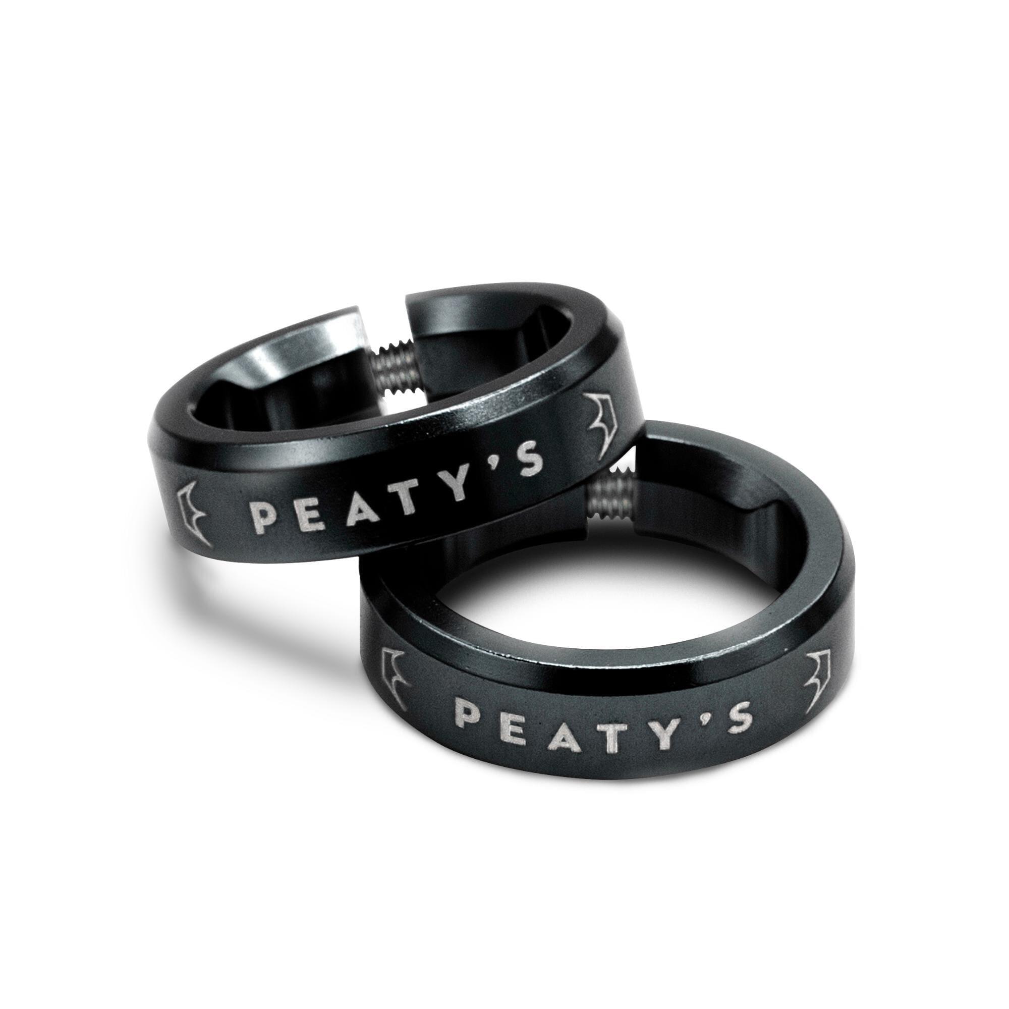 PEATY'S Peatys Monarch Grip Lock Ring - Black