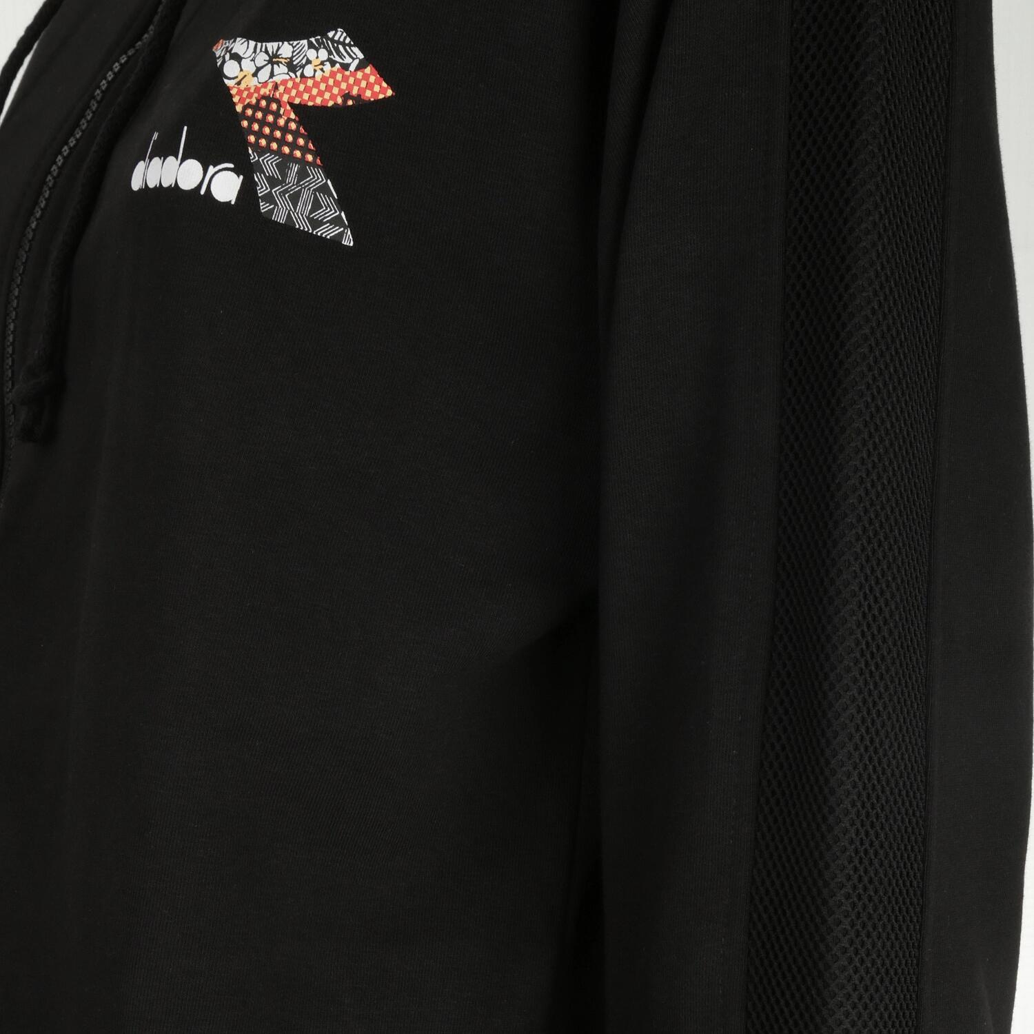 Bluza damska DIADORA L. HOODIE FZ FLOSS 3/4