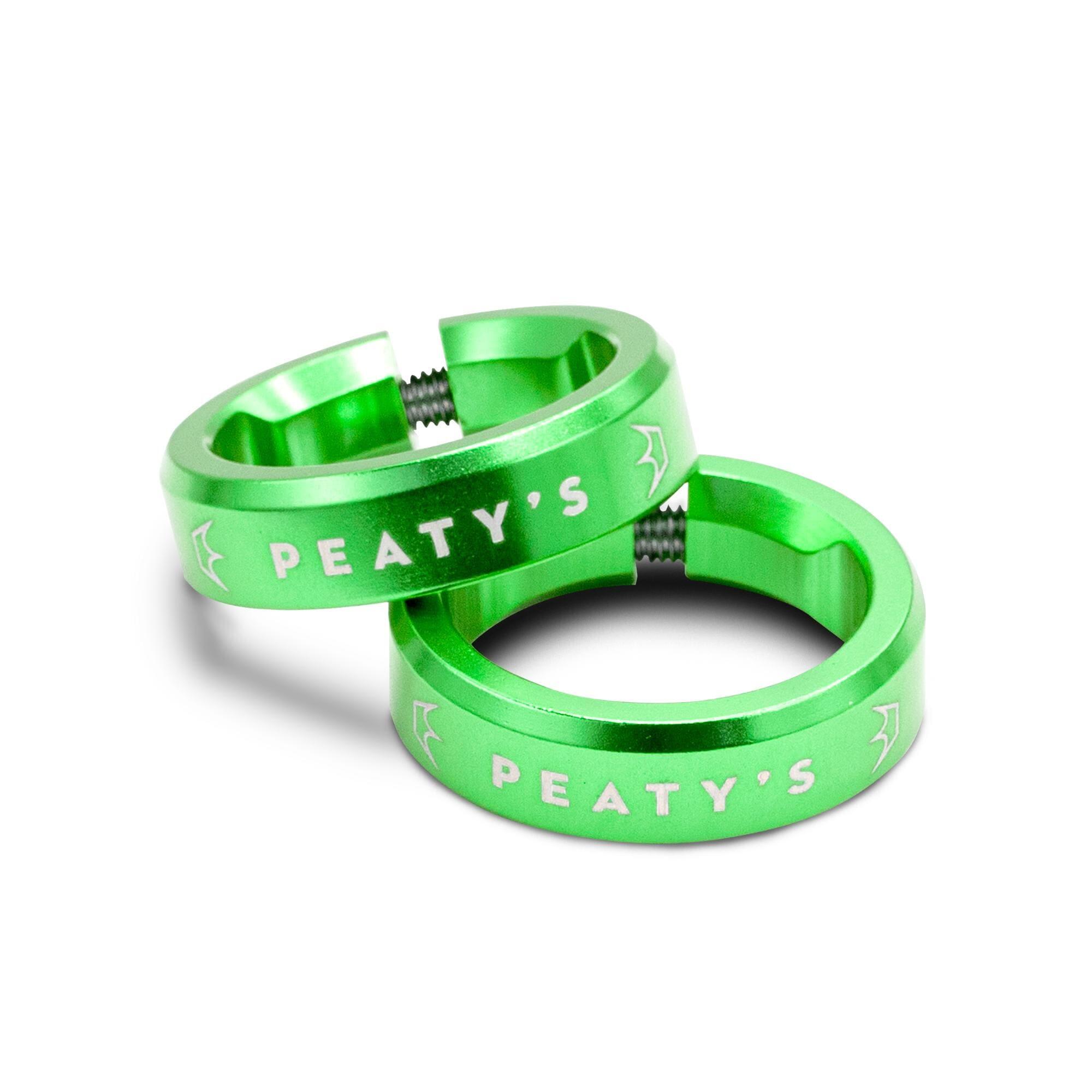 PEATY'S Peatys Monarch Grip Lock Ring - Emerald