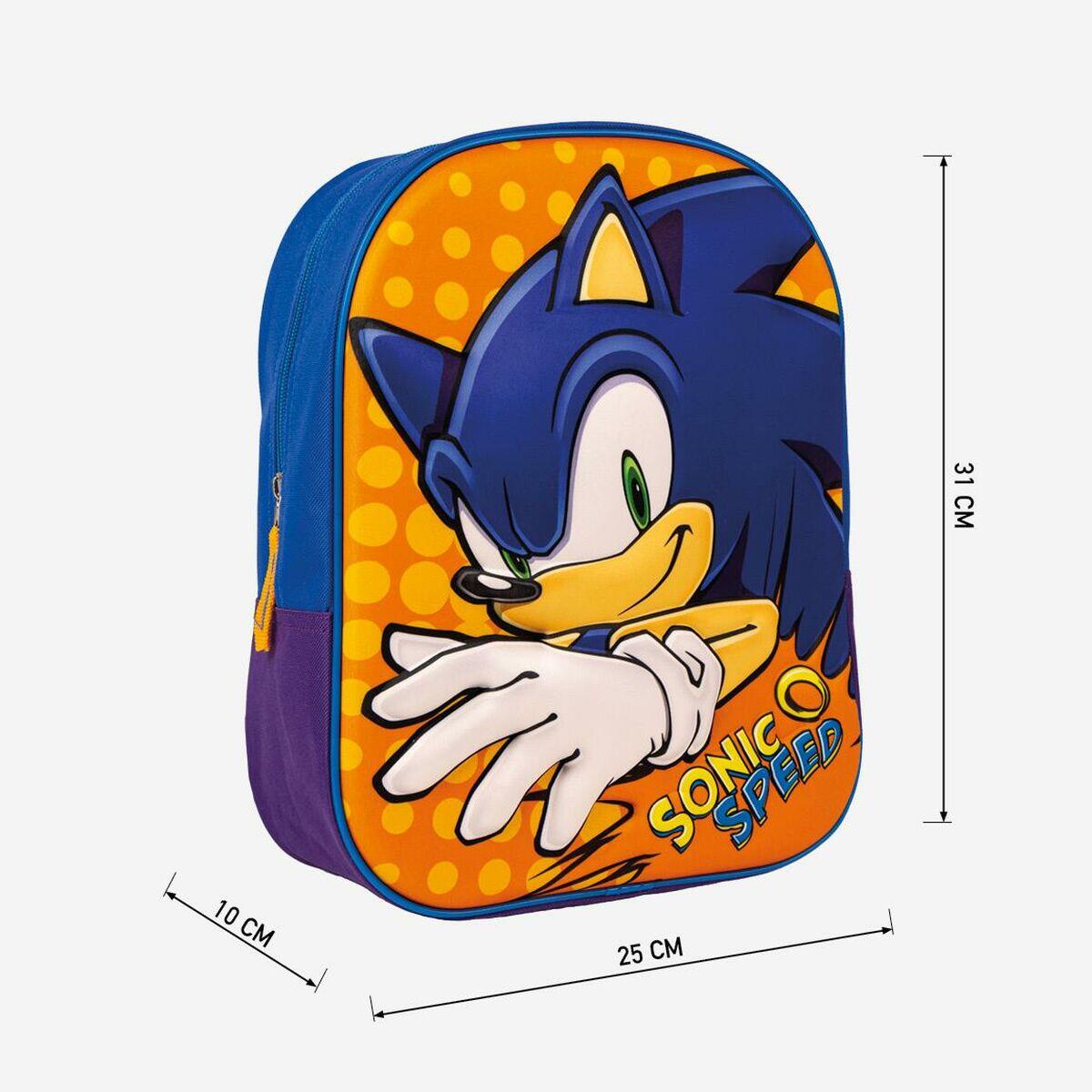 Mochila Escolar 3D Naranja 5/5