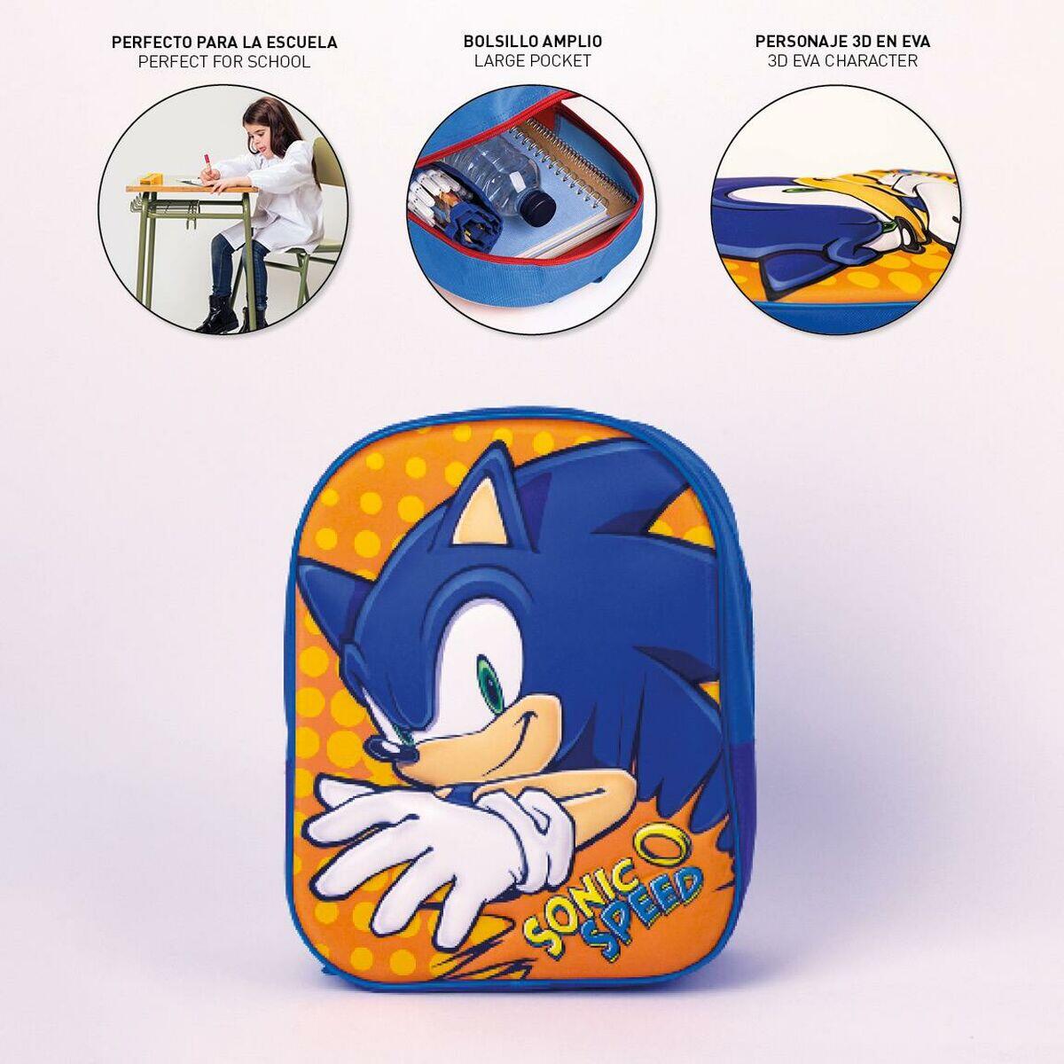 Mochila Escolar 3D Naranja 4/5