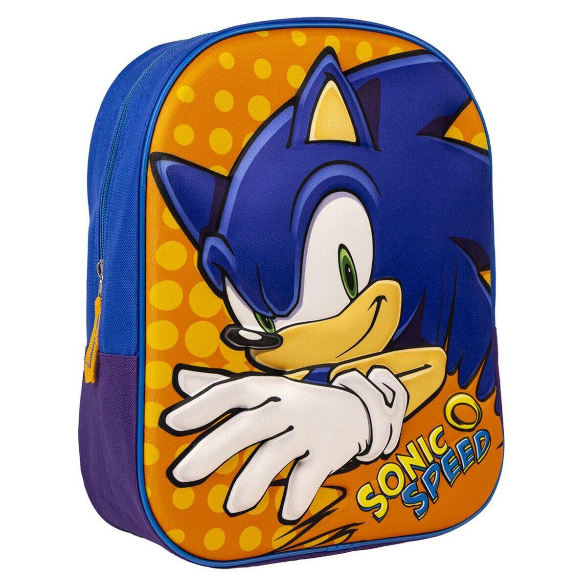 Mochila Escolar 3D Naranja 1/5