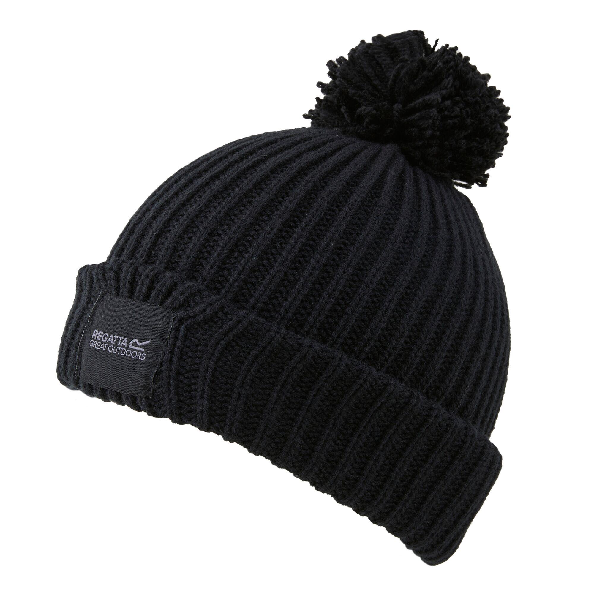 REGATTA Childrens/Kids Connora Beanie (Black)