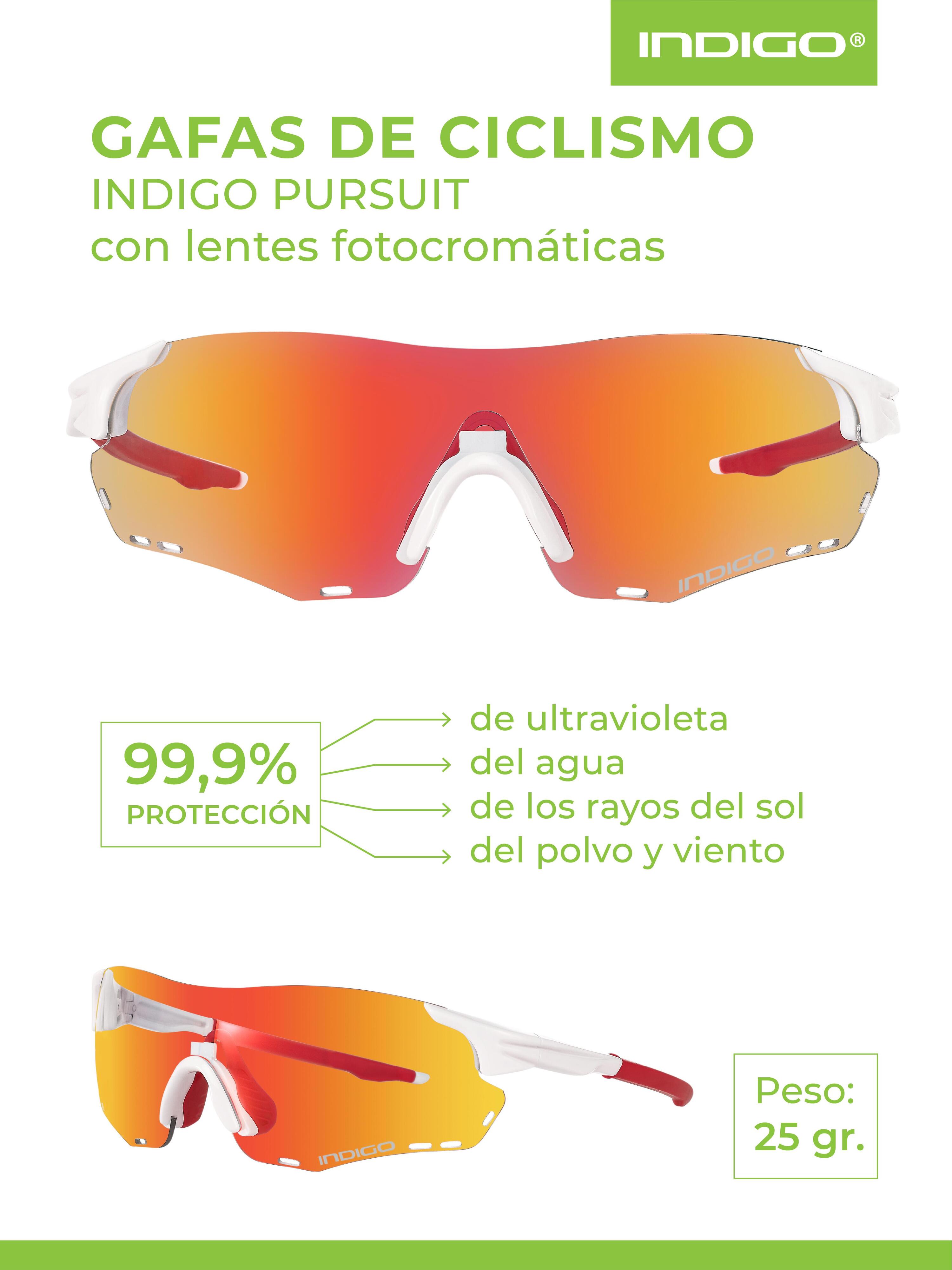 Lunettes Vélo INDIGO PURSUIT 4/5
