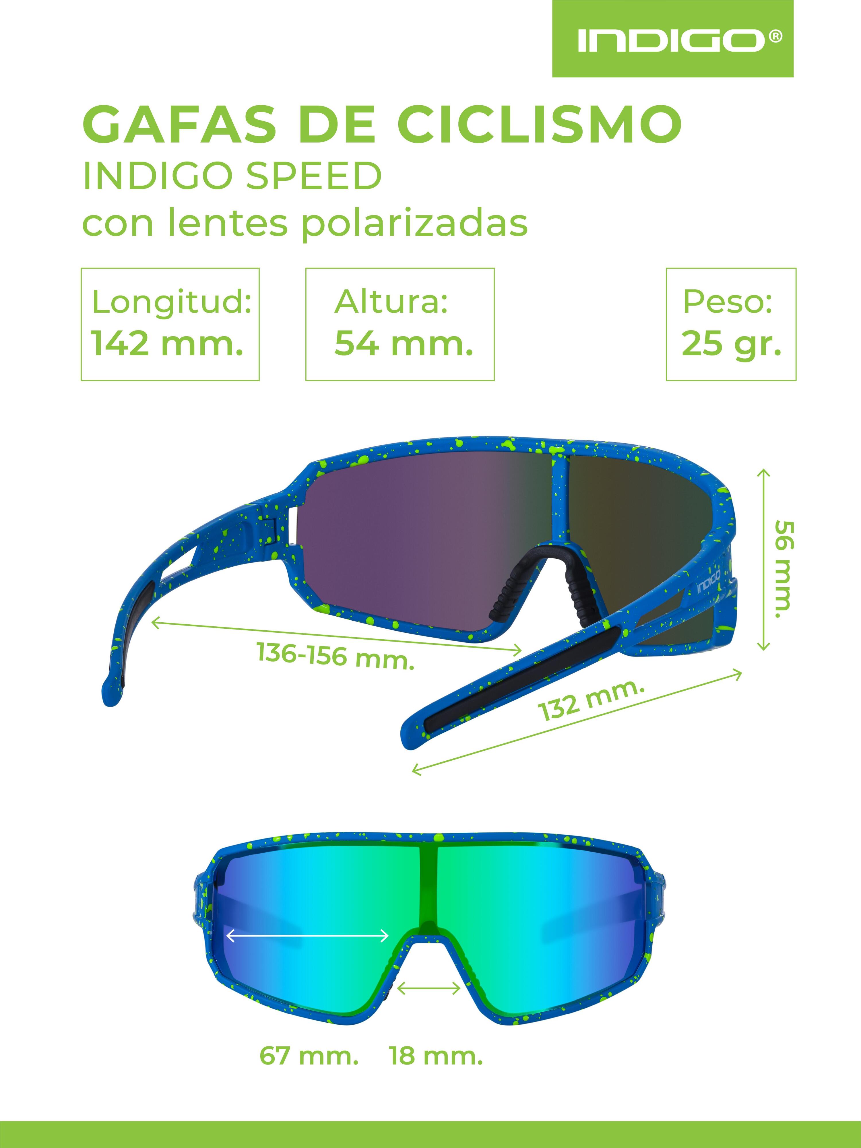 Lunettes Vélo INDIGO SPEED 5/5