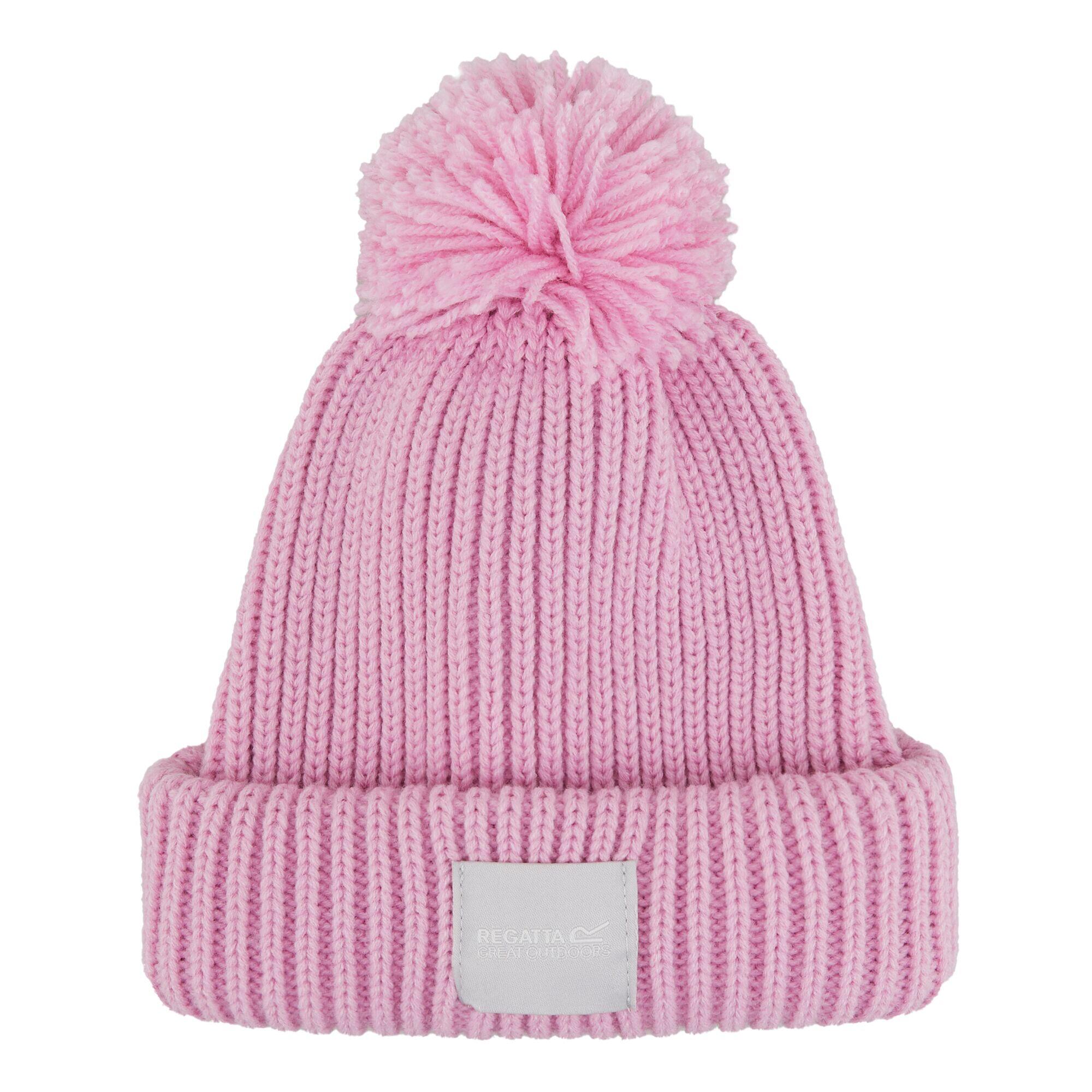 Connora gebreide muts met pompon voor kinderen 2/2