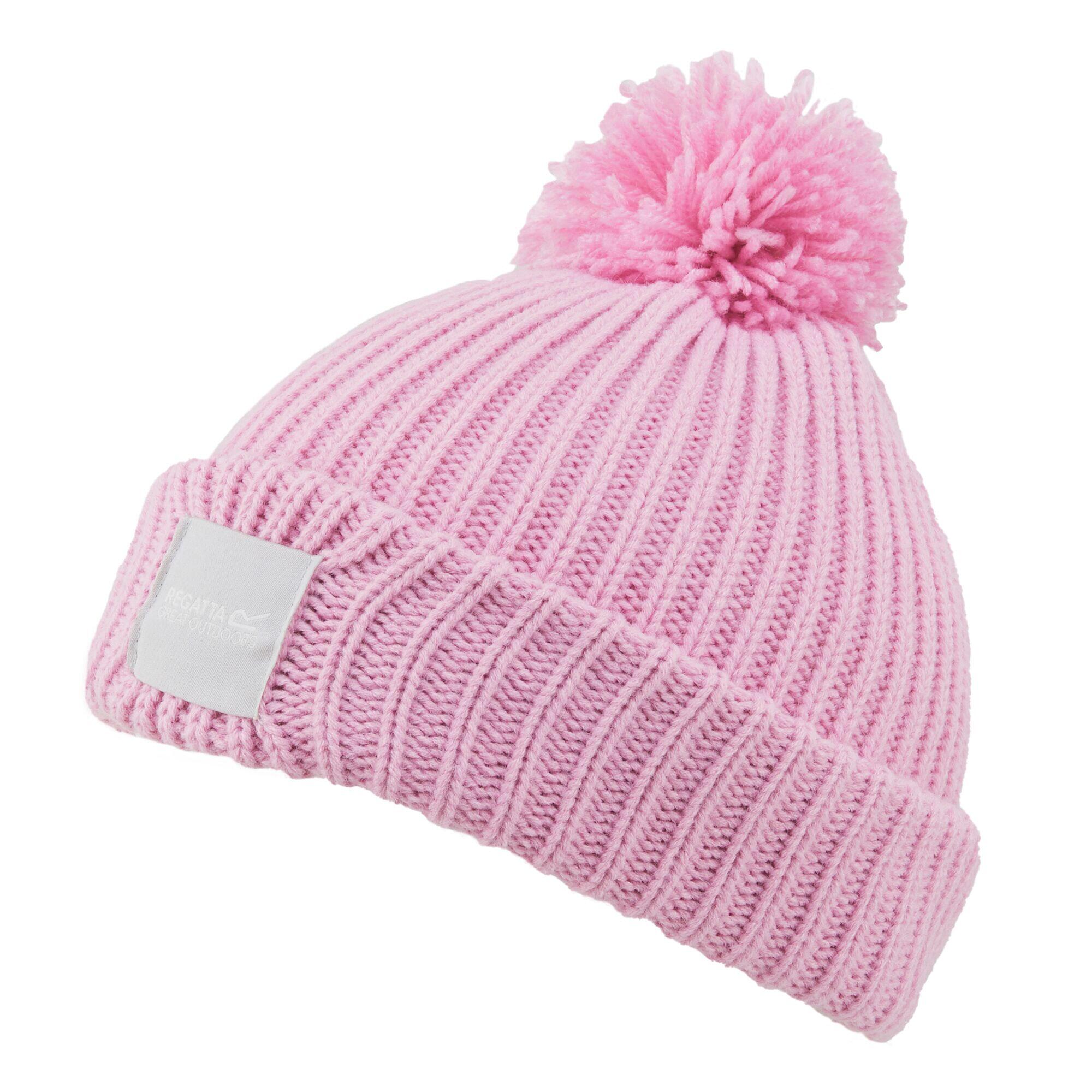 REGATTA Childrens/Kids Connora Beanie (Pink Mist)