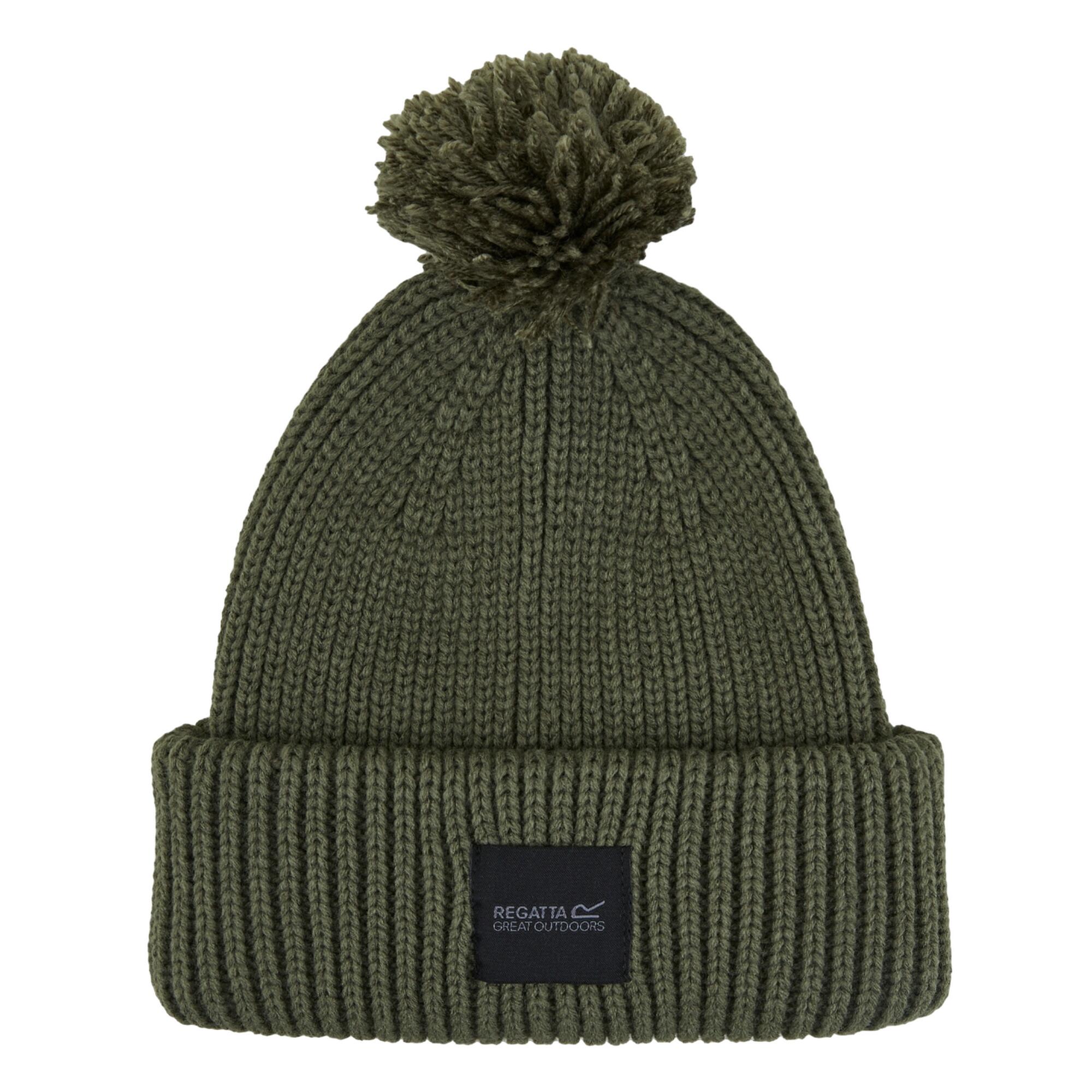 REGATTA Unisex Adult Connora Pom Pom Beanie (Dark Khaki)