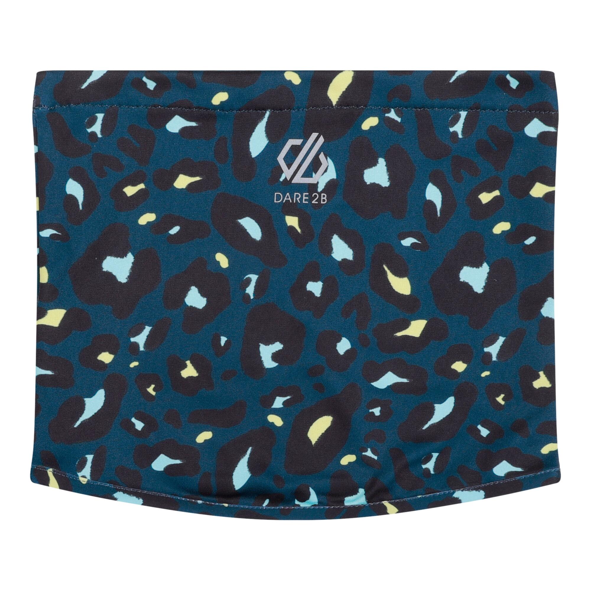 DARE 2B Neck Gaiter met Cheetah print voor kinderen/Kinderen (Maanlicht Denim)