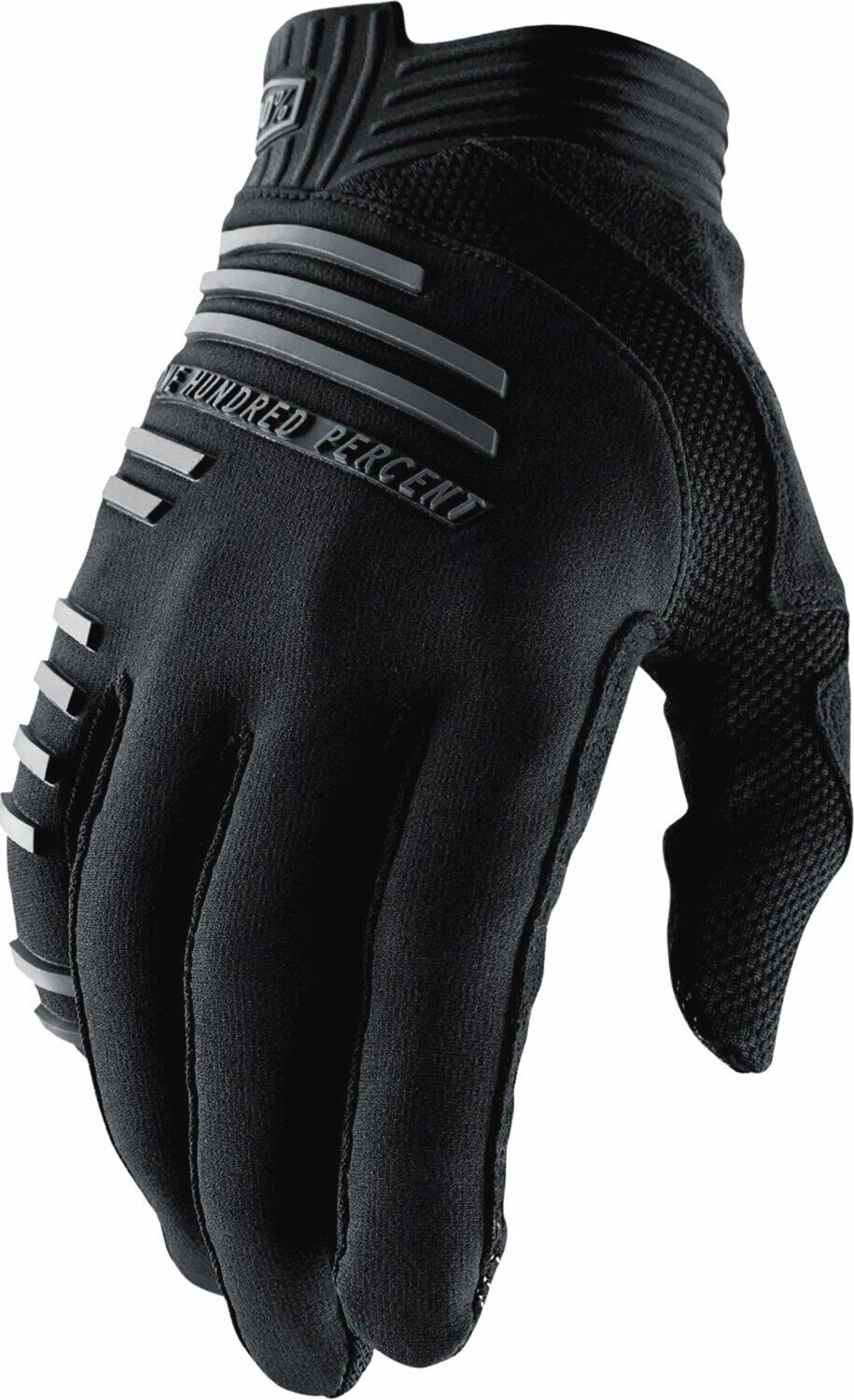 100% R-CORE Gloves Black - Bike MTB Cycling