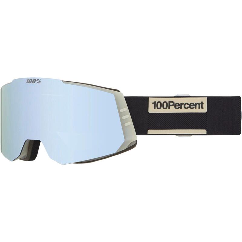 100% Snowcraft Hiper Goggle Slick - Mirror White Lens