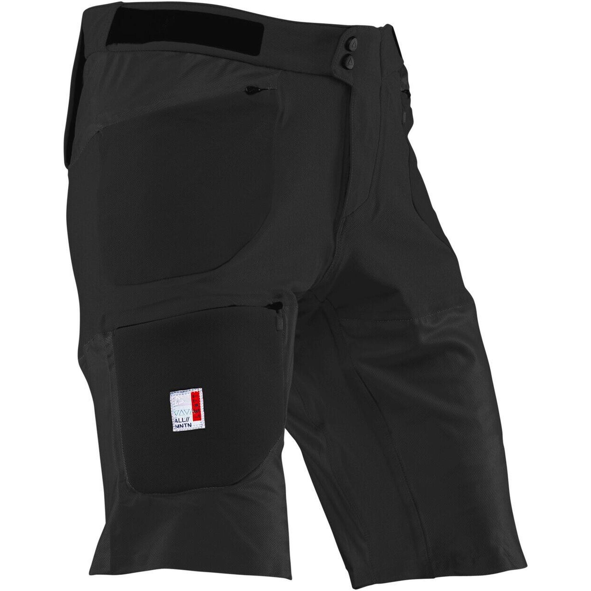 Leatt - Short Vtt Ventilé Et Léger Allmountain 3.0 Noir Homme - Short De Vélo - Noir - 40 M - Decathlon