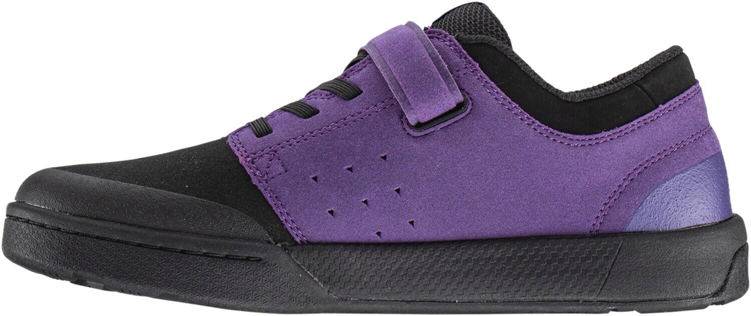 Chaussures de cyclisme garçon MTB 2.0 plates violettes 2/7