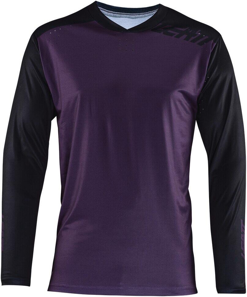 Maillot manches longues élastique VTT Enduro 4.0 Violet Homme 2/6