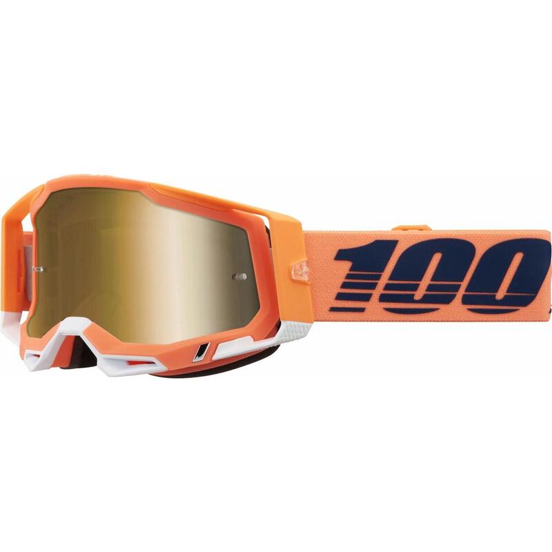 Goggles Racecraft 2 Coral -Mirror True Gold Lens