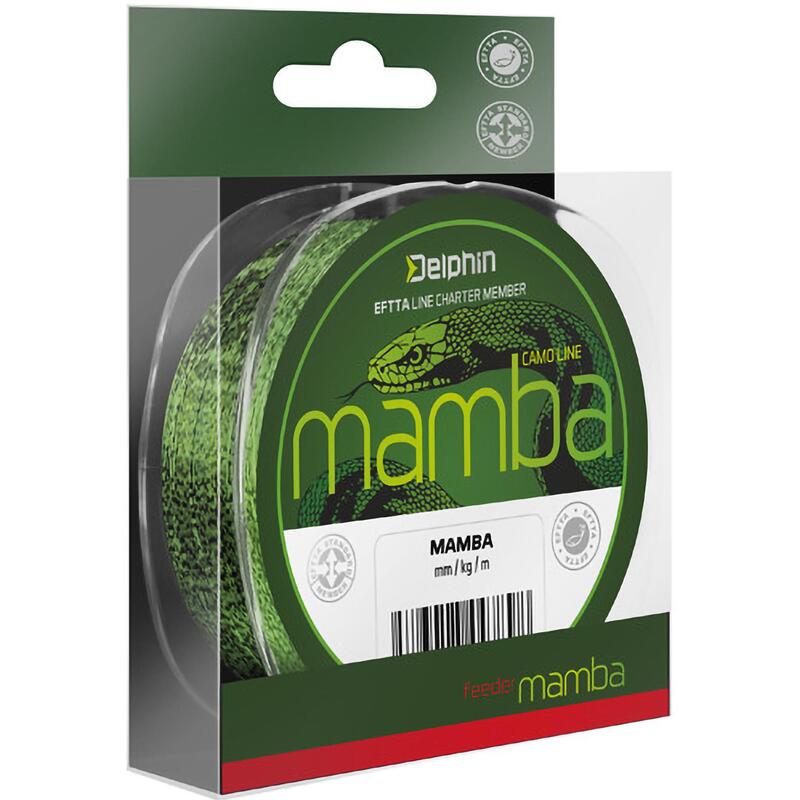 Żyłka Feeder Delphin Mamba Kamuflaż 0,23 Mm 300 M