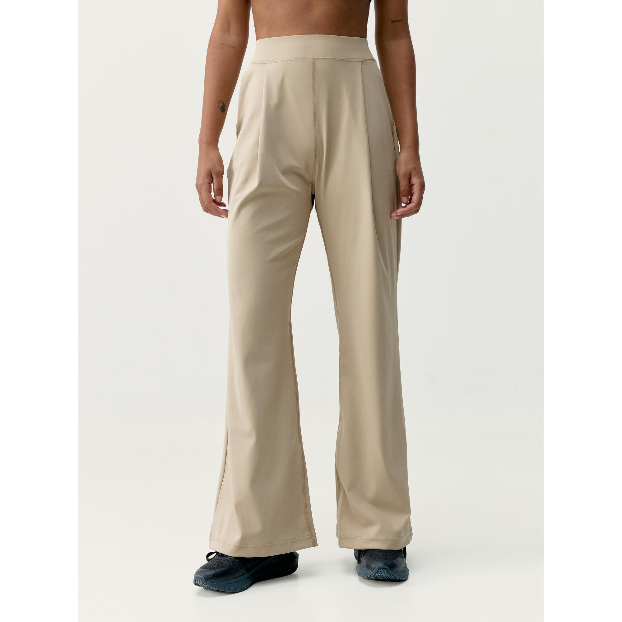 Born Living Yoga - Pantalon De Sport Pour Femme Audrey Born Living Yoga - Pantalons - Beige - 48 Xl - Decathlon