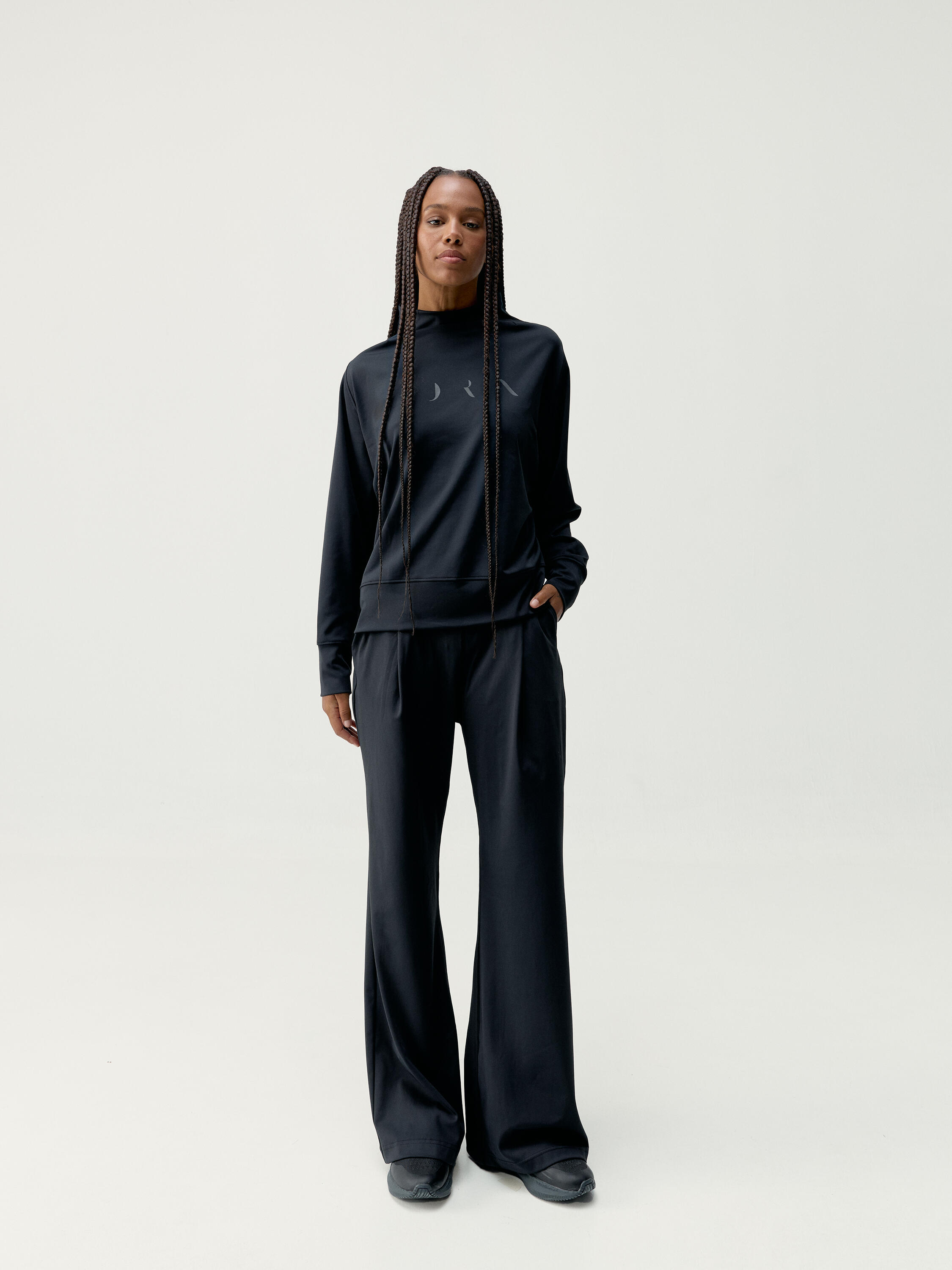 Audrey Born Living Yoga Damen-Sporthose 4/6