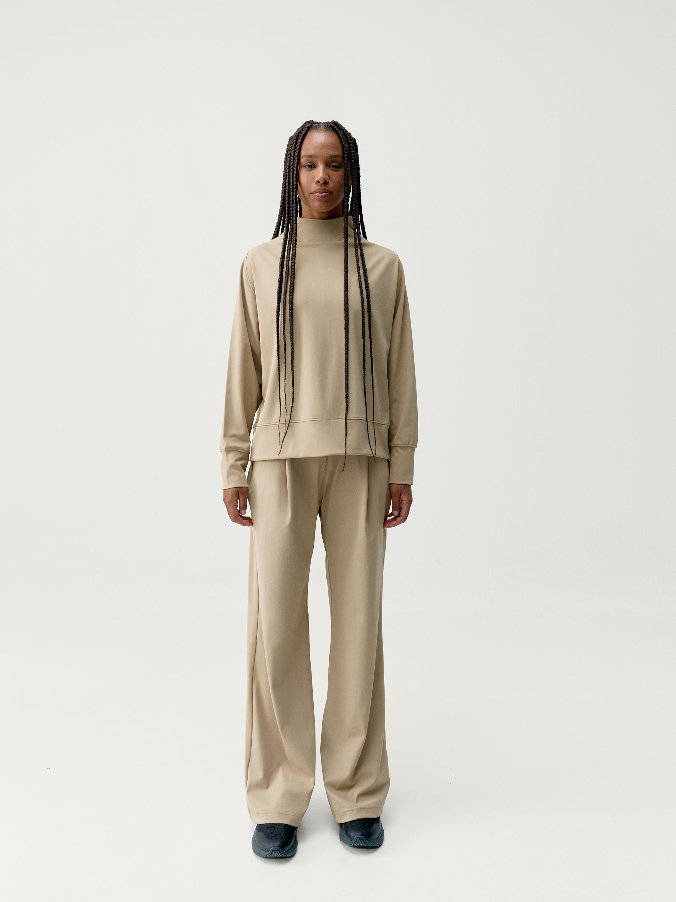 Audrey Born Living Yoga Damen-Sporthose 4/6