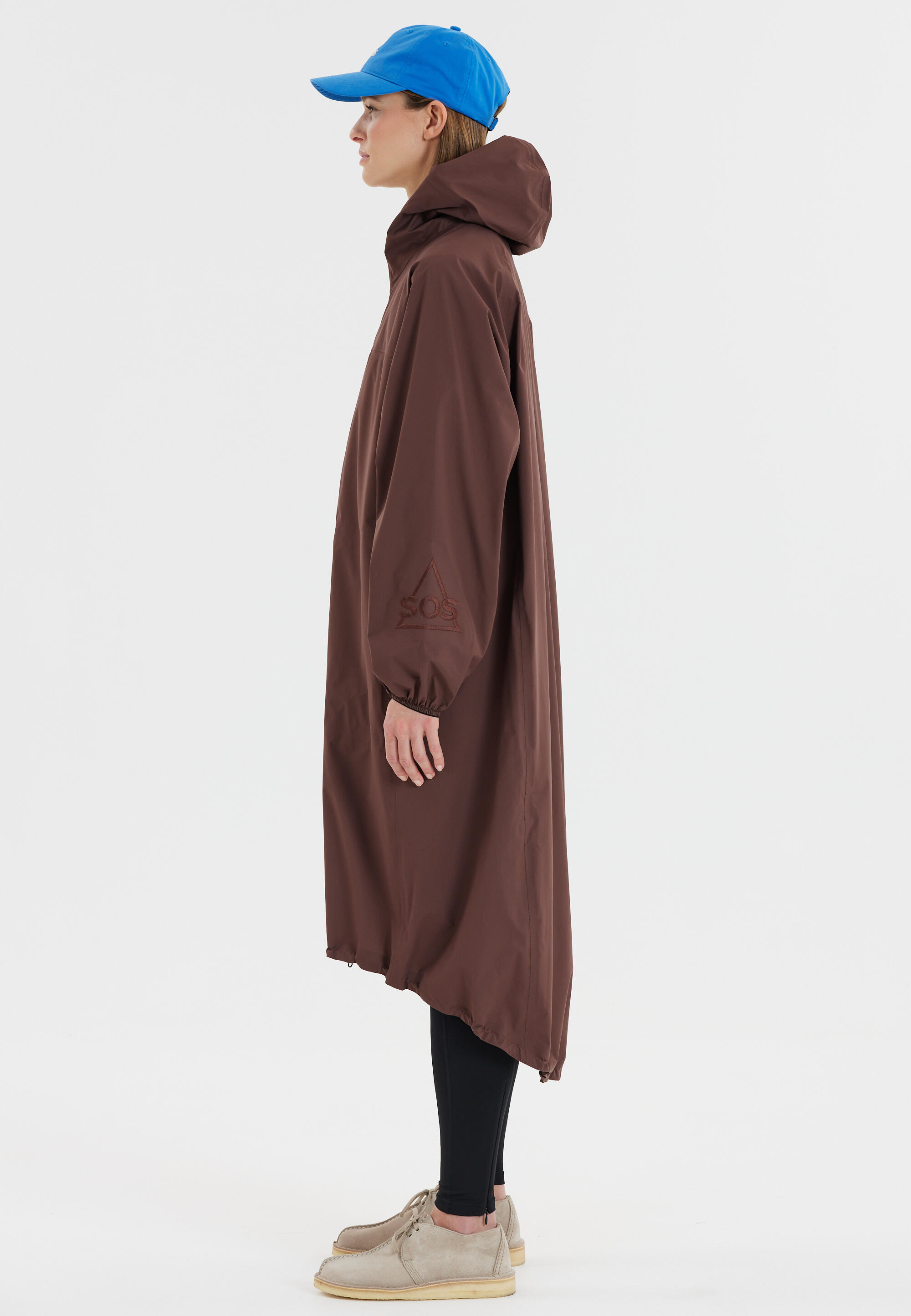 Lange Kapuzenjacke Damen SOS Matterhorn 5/5