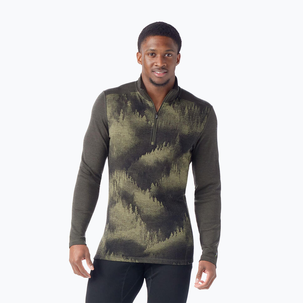 Bluza męska Smartwool Classic Thermal Merino Base Layer 1/4 Zip Boxed
