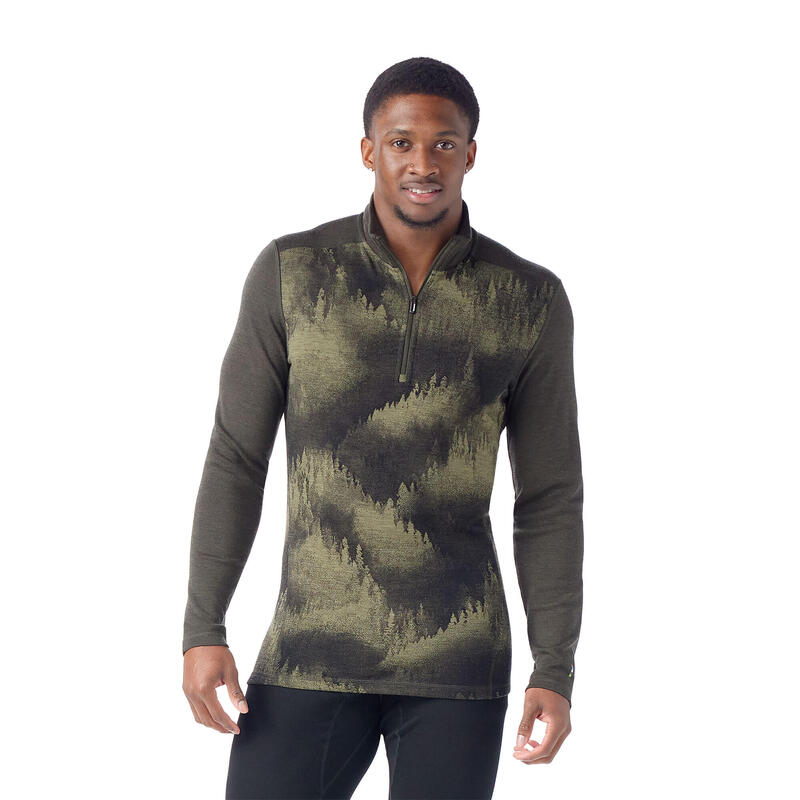 Bluza męska Smartwool Classic Thermal Merino Base Layer 1/4 Zip Boxed