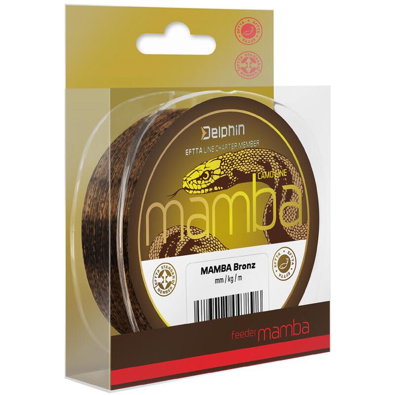 Żyłka Feeder Delphin Mamba Bronz 0,23 Mm 300 M