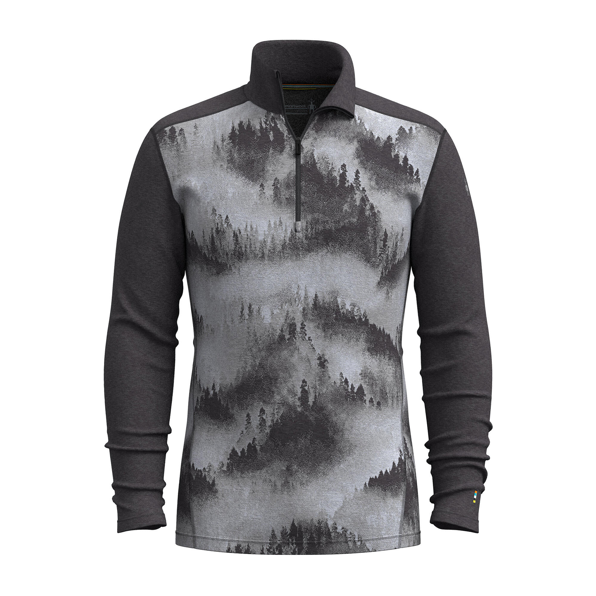 Smartwool Classic Thermische Merino Basislaag 1/4 Rits Boxed Heren Sweatshirt 1/4