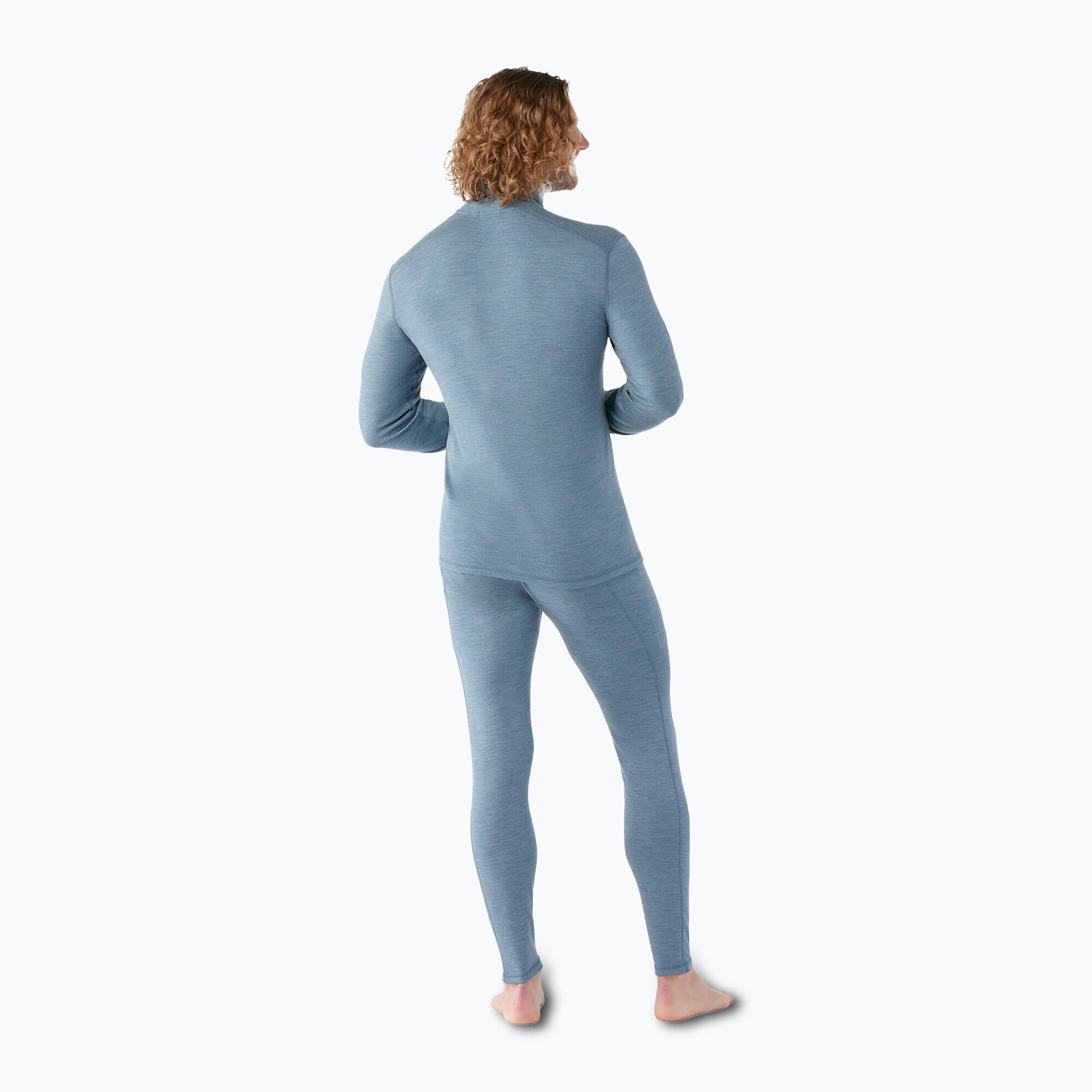 Smartwool Classic Thermal Merino Base Layer 1/4 Zip Boxed Moletom Masculino 2/3