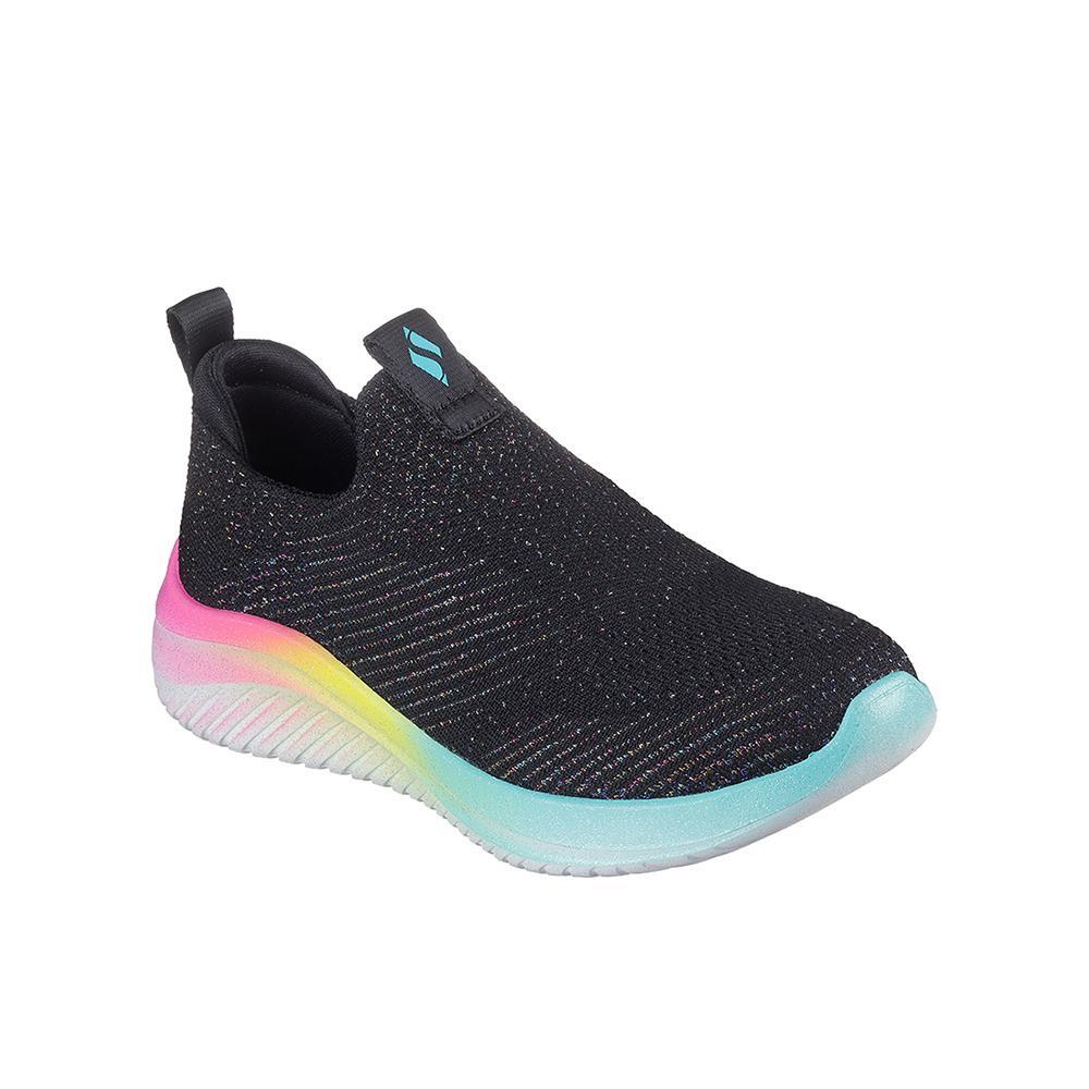 Zapatillas Skechers Niño Ultra Flex 3.0 Negro Multicolor 2/4