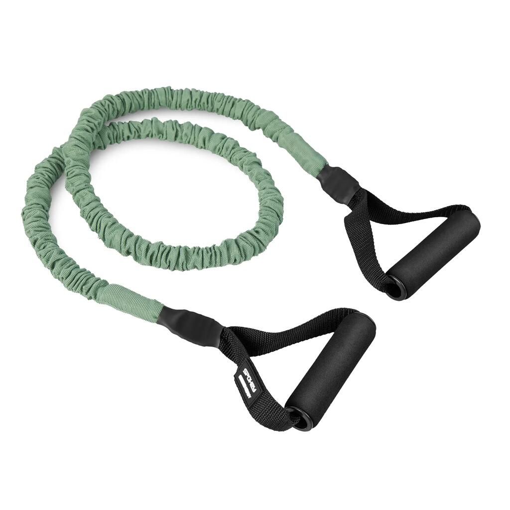 Heavy Rubber Resistance Tube (Green/Black) One Size