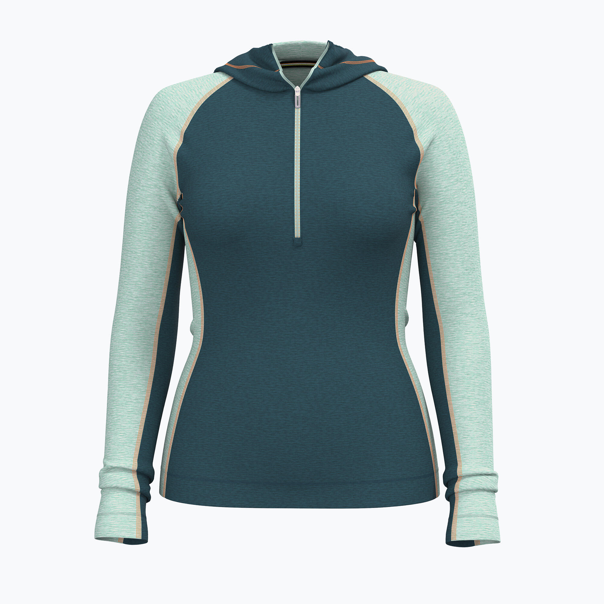 Bluza damska Smartwool Classic Thermal Merino Base Layer 1/2 Zip Hoodie Boxed 2/2