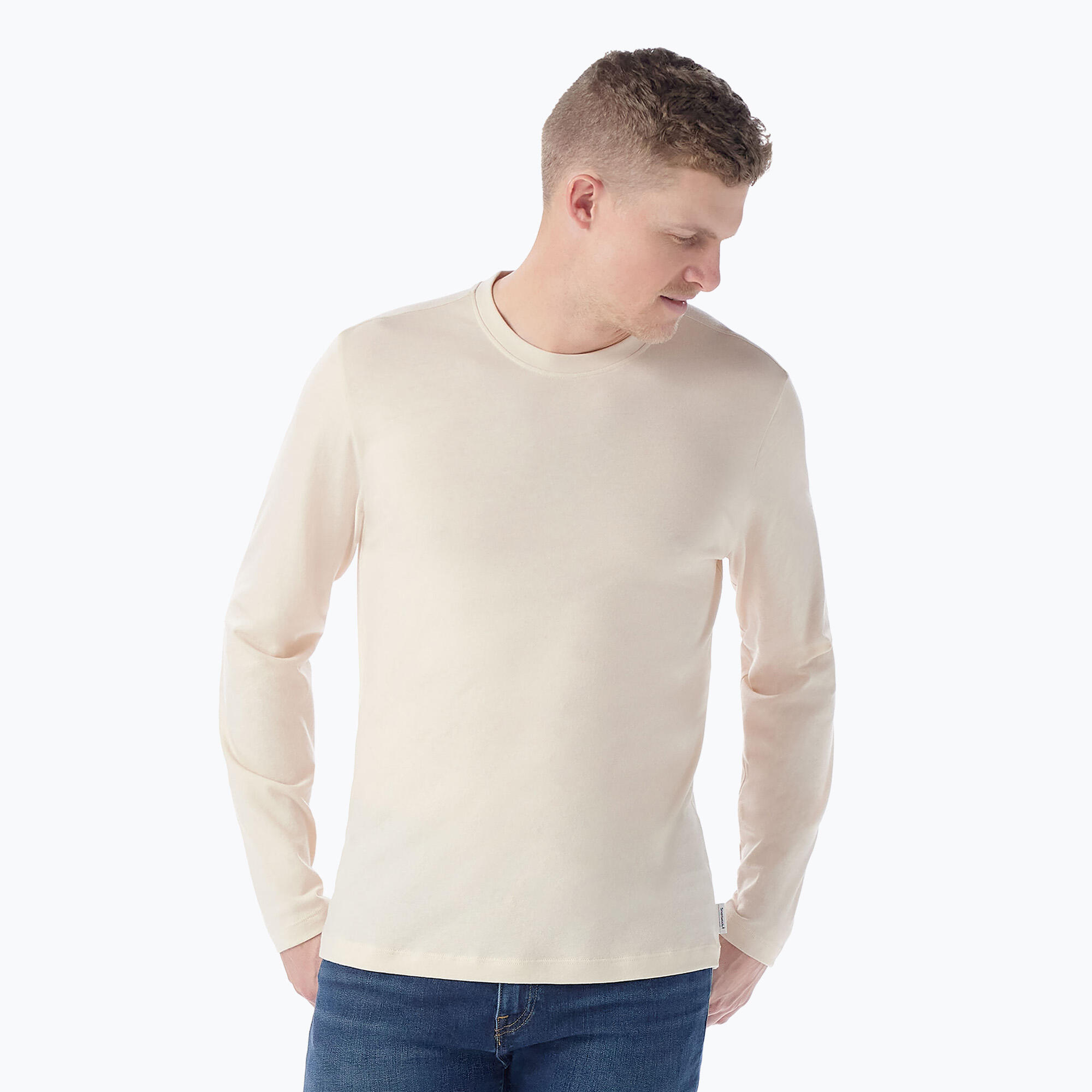 Chemise à manches longues de trekking homme Smartwool Perfect Crew 3/4