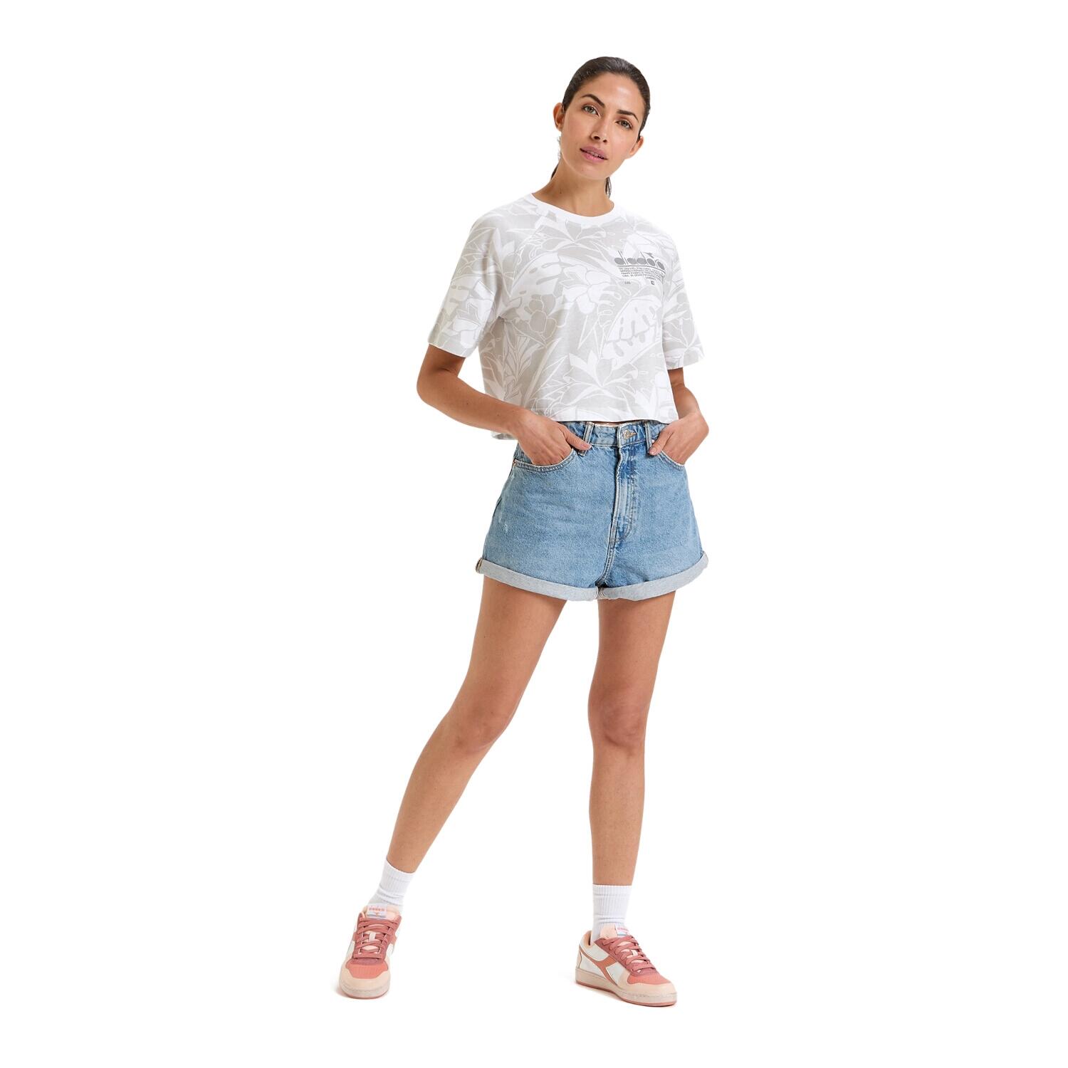 Koszulka damska DIADORA L. T-SHIRT SS CROP MANIFESTO 4/7