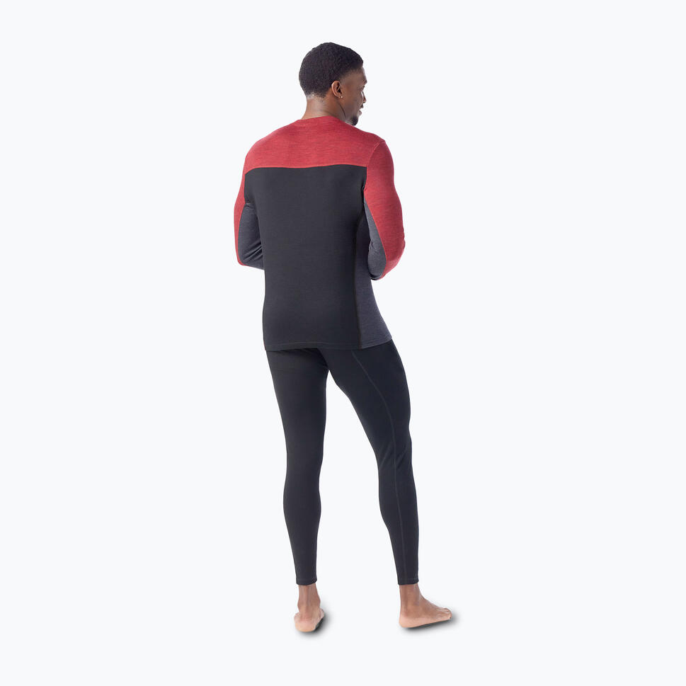 Longsleeve męski Smartwool Classic Thermal Merino Base Layer Colorblock Crew