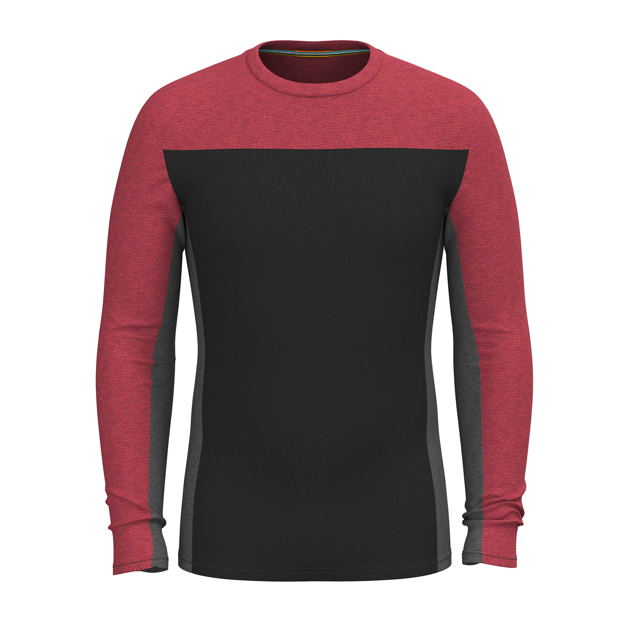 SMARTWOOL Smartwool Classic Thermal Merino Base Layer Colorblock Crew Herren Langarmshirt