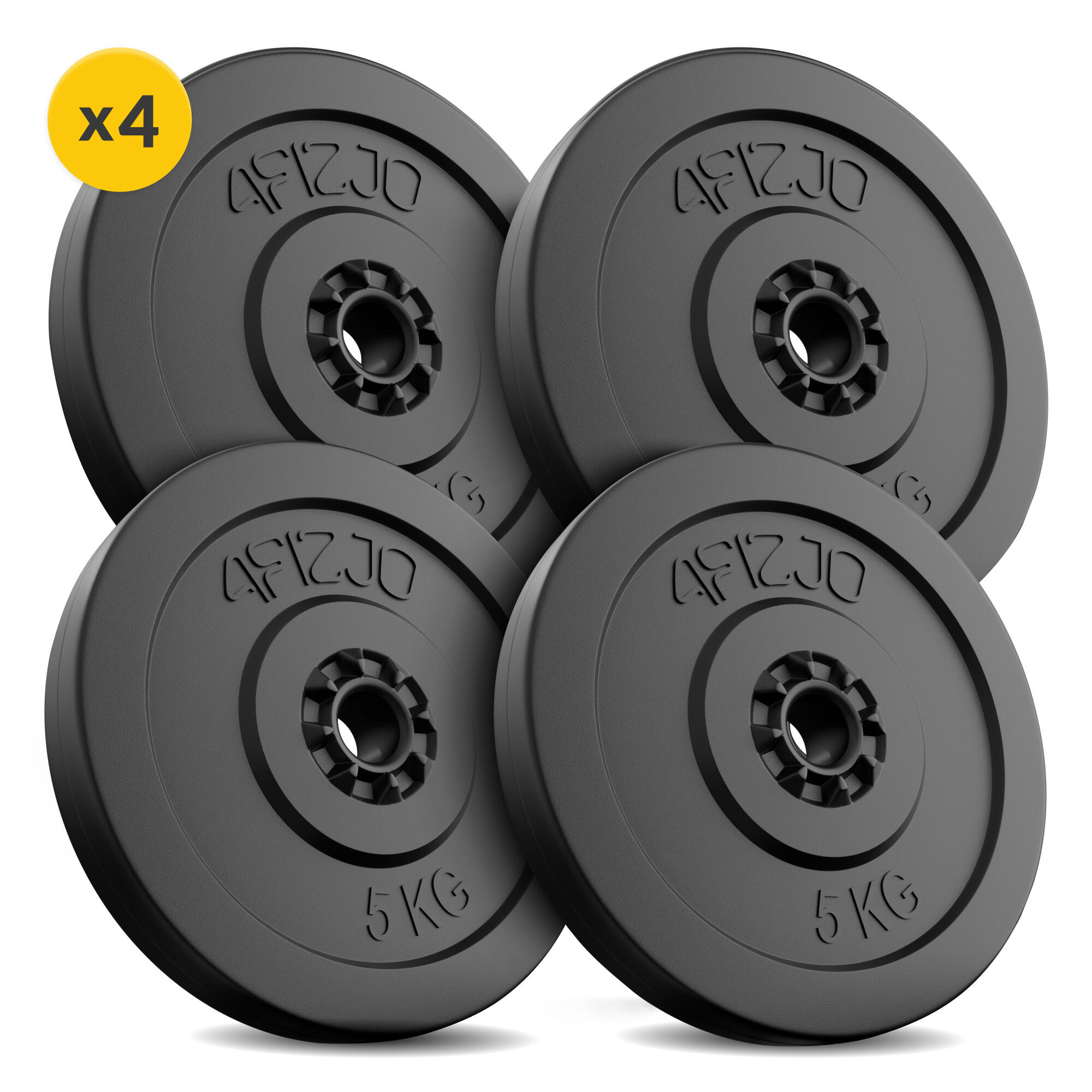 Sada bitumenových závaží 4 x 5 kg 4FIZJO 7/7