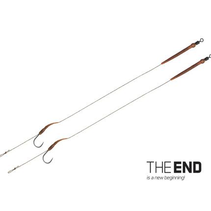Bas de ligne THE END Boilie rig | 20cm/25lbs/#8