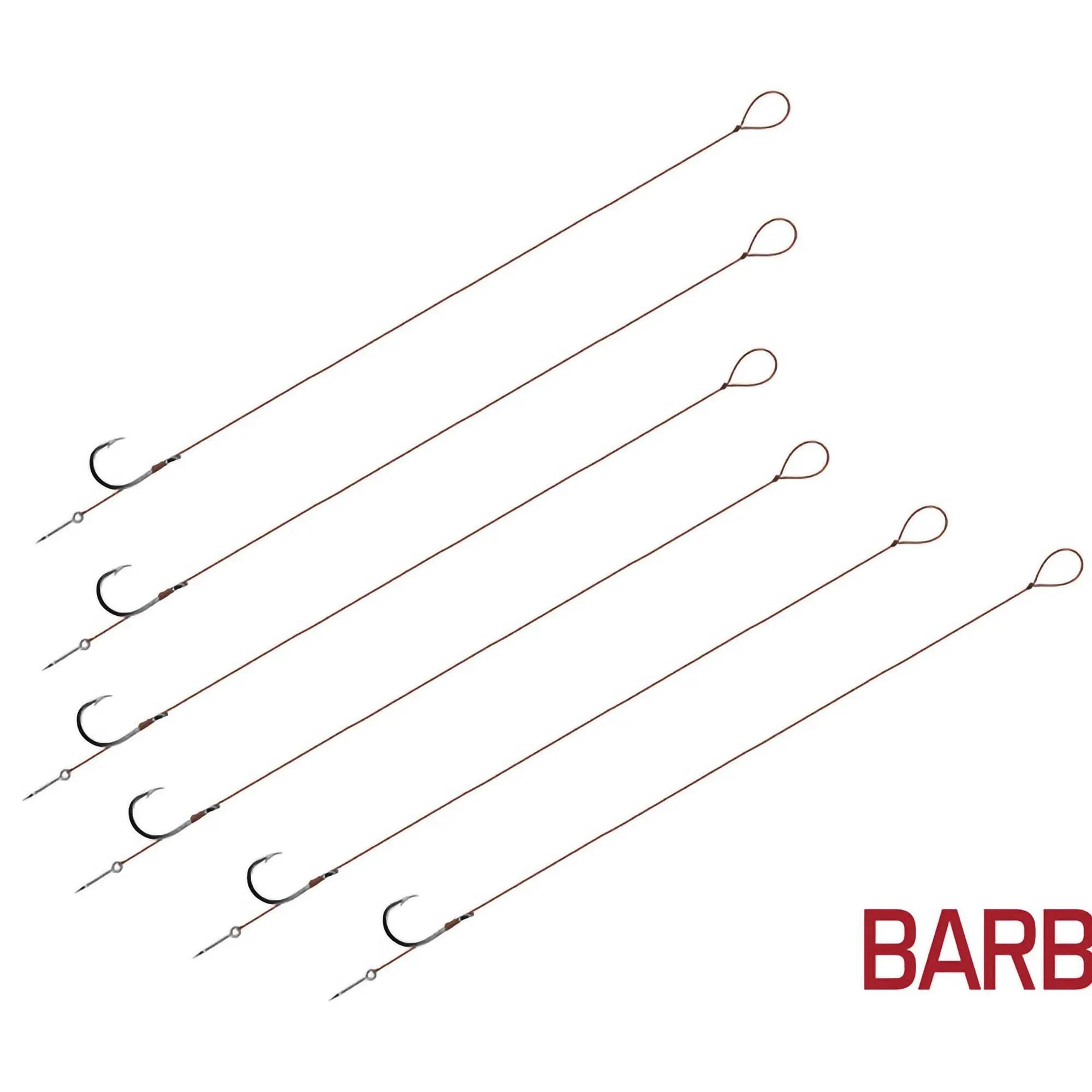 Bas de ligne Proxi Sting | 12cm / 0,10mm / BARB #6 / Sting 7mm 2/3