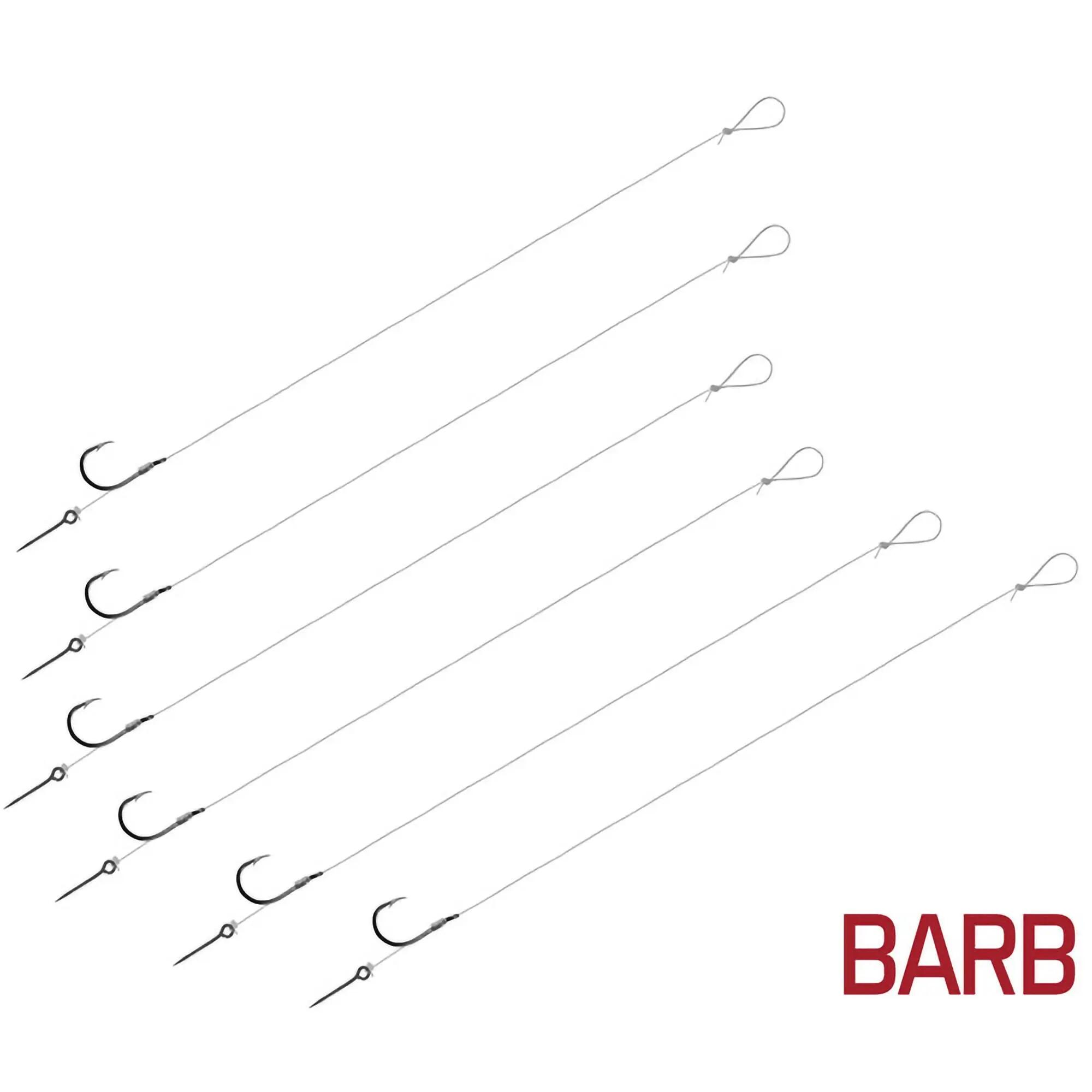 Bas de ligne FLR Sting | 12cm / 0,22mm / BARB #6 / Sting 7mm 3/3