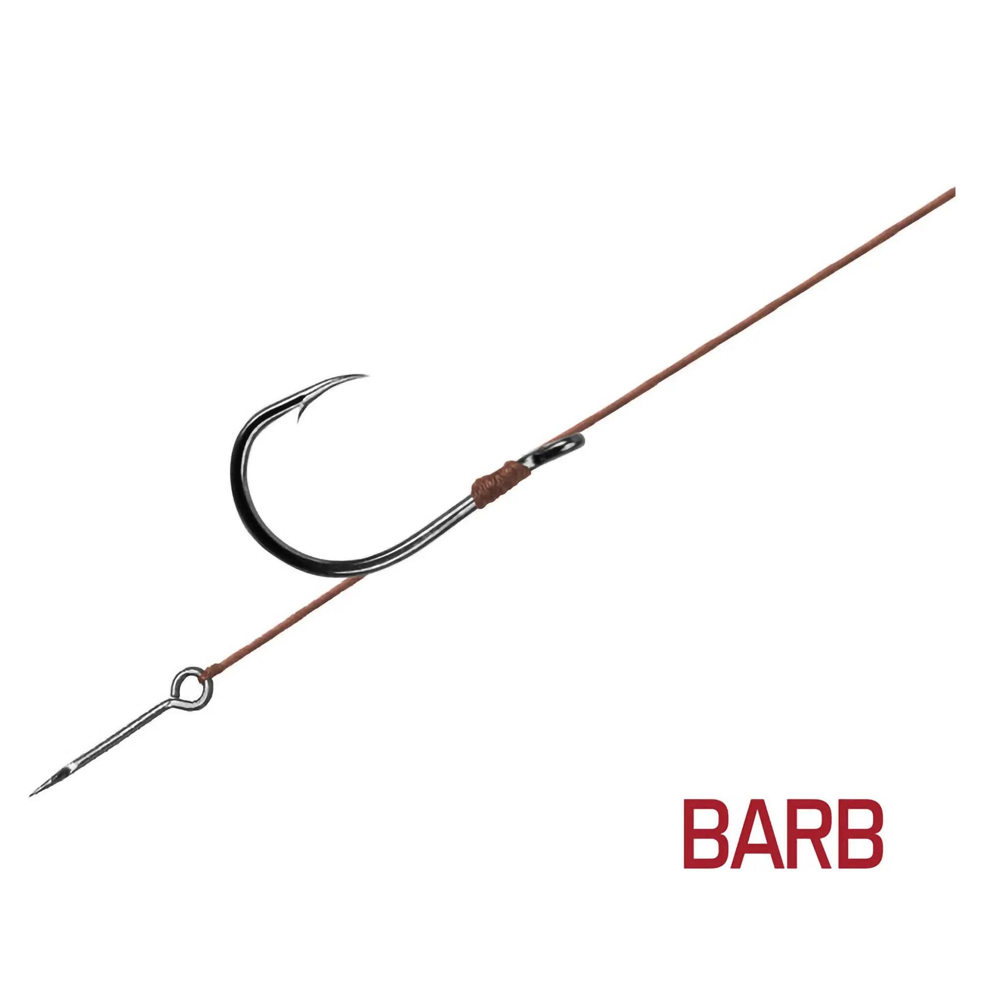Bas de ligne Proxi Sting | 12cm / 0,10mm / BARB #6 / Sting 7mm 3/3