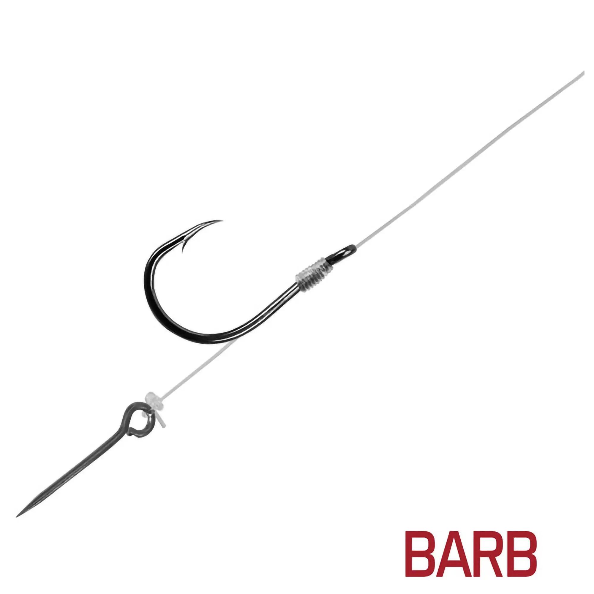 Bas de ligne FLR Sting | 12cm / 0,22mm / BARB #6 / Sting 7mm 2/3