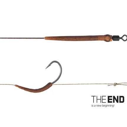 Bas de ligne THE END Boilie rig | 20cm/25lbs/#8